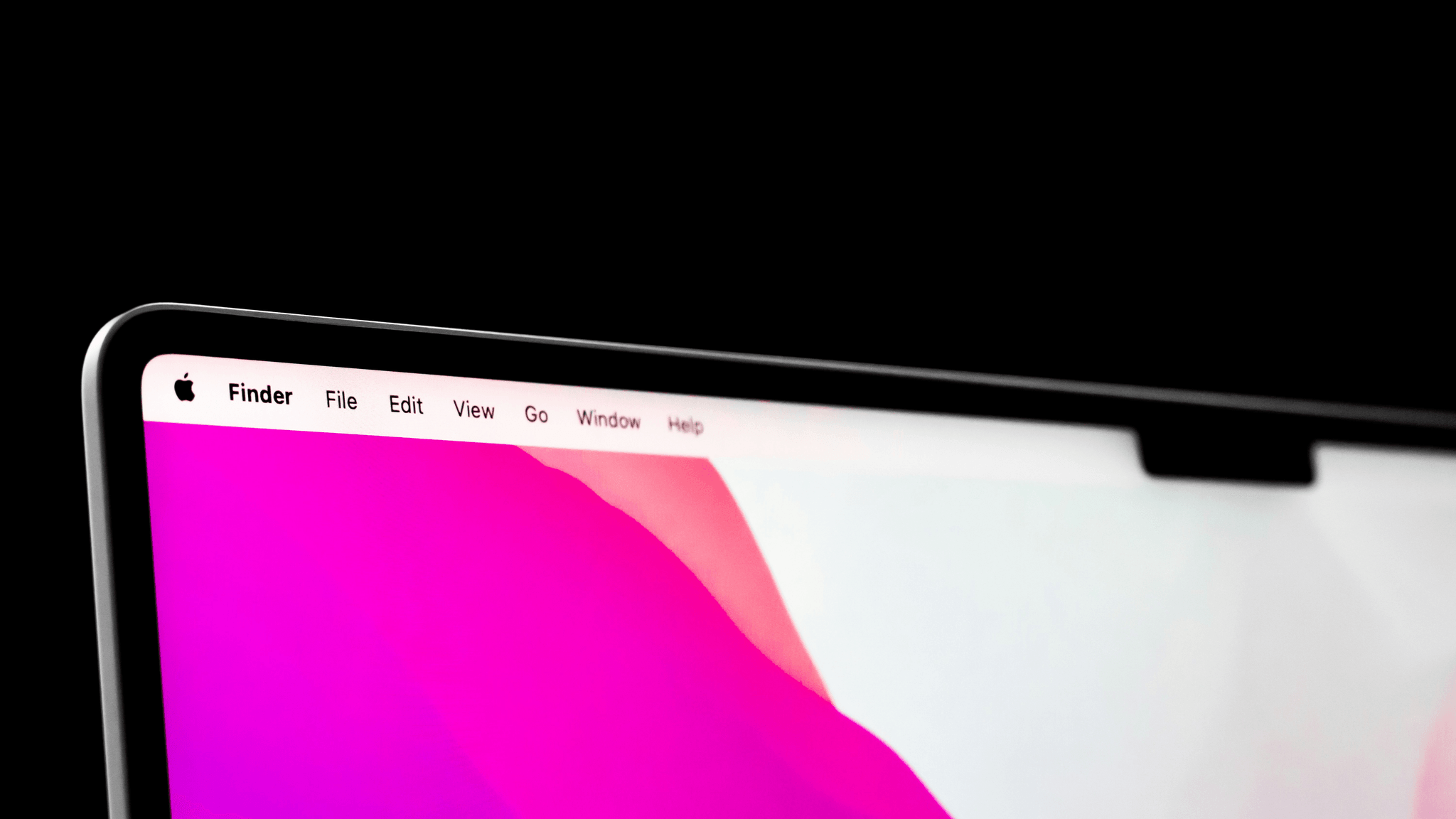 Website builder for small business interface on laptop