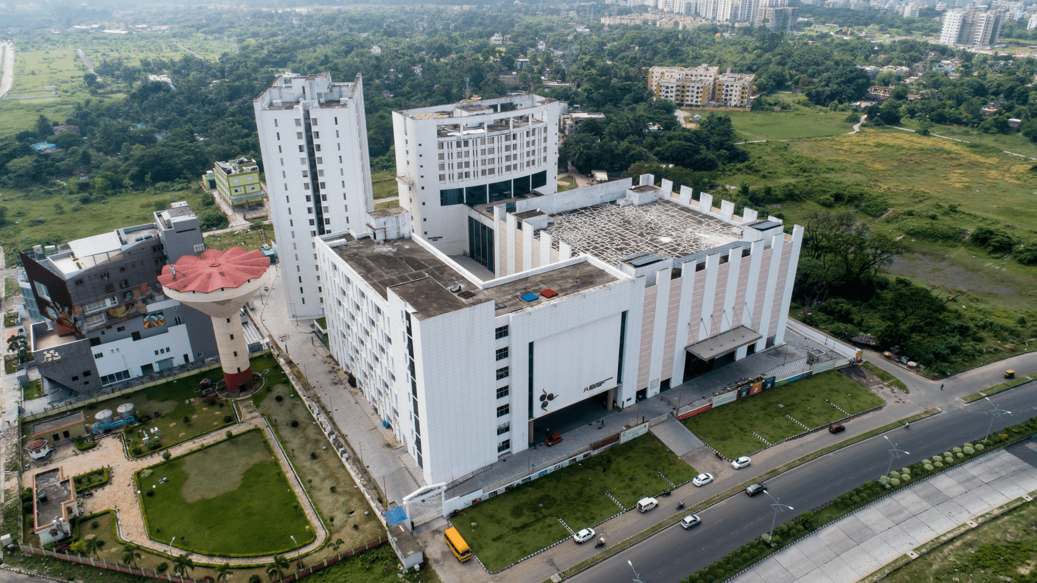 Prefabricated hospital construction process