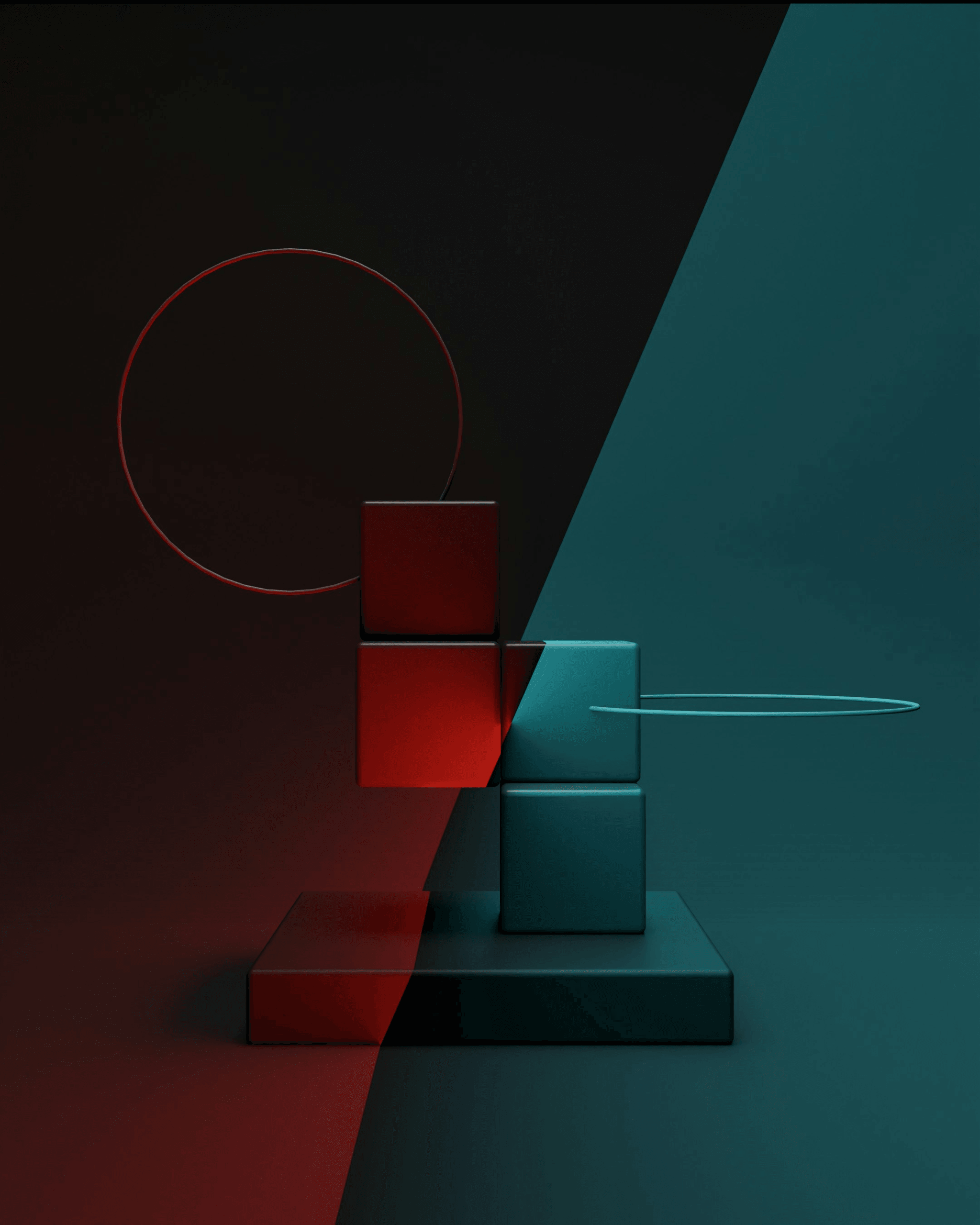 商務討論  -  彩繪