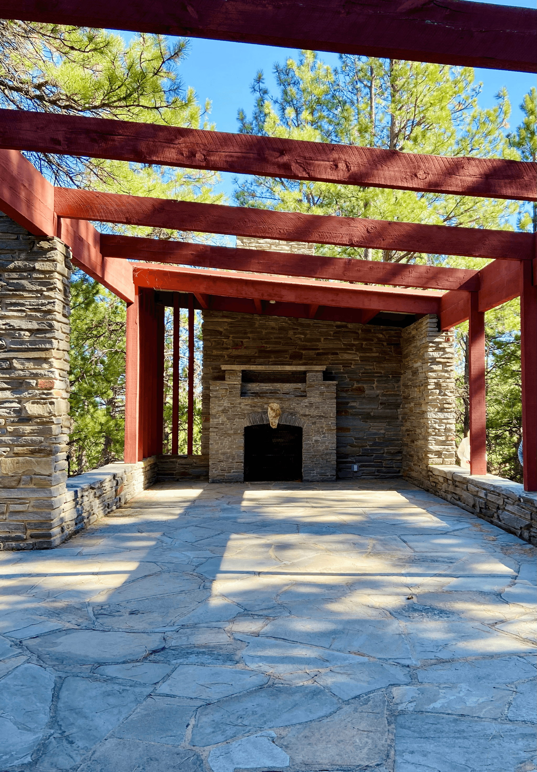 Stunning view of a backyard retreat with a focus on comfort.