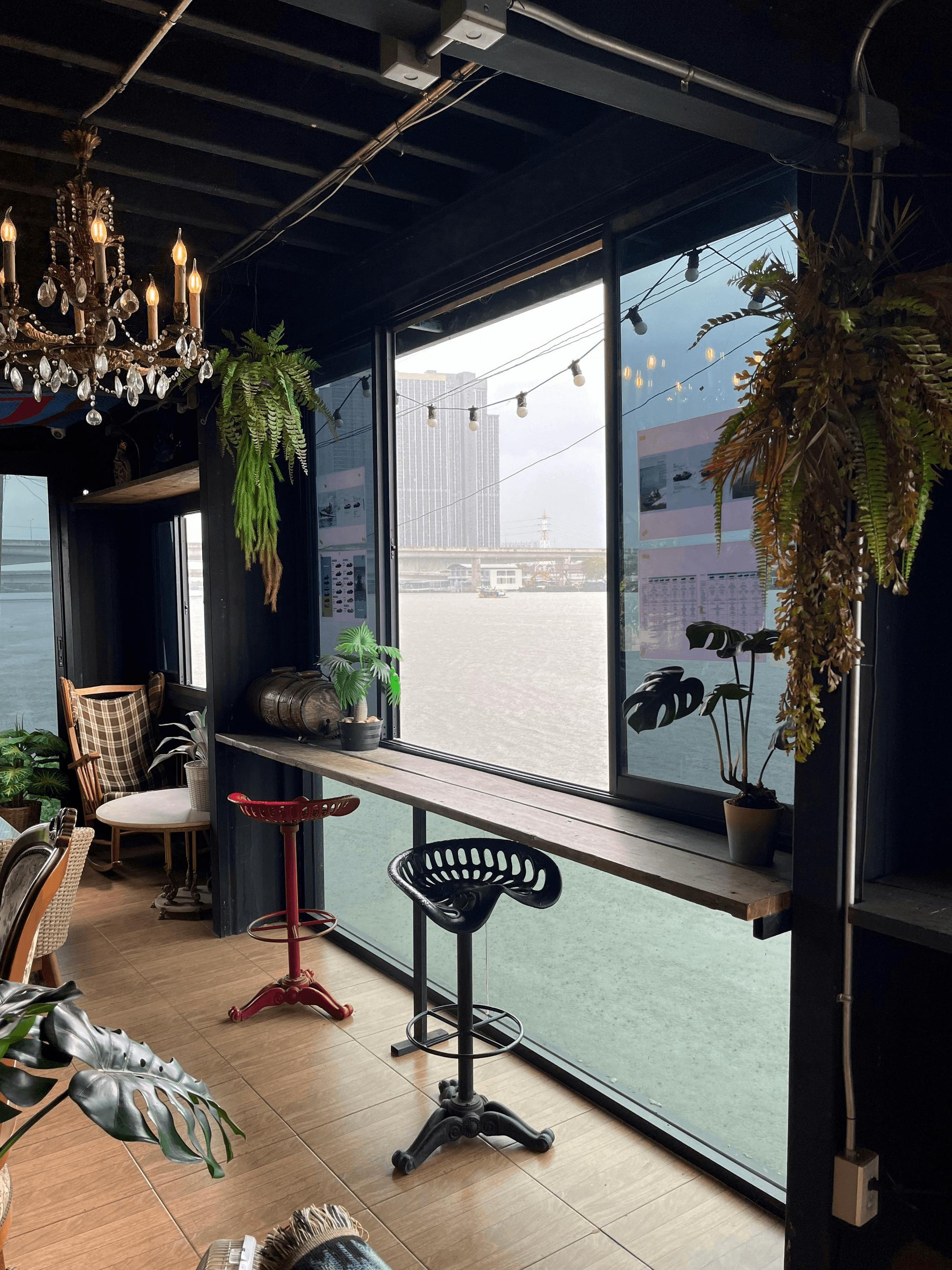 Stylish interior design of flat pack container house with modern furnishings