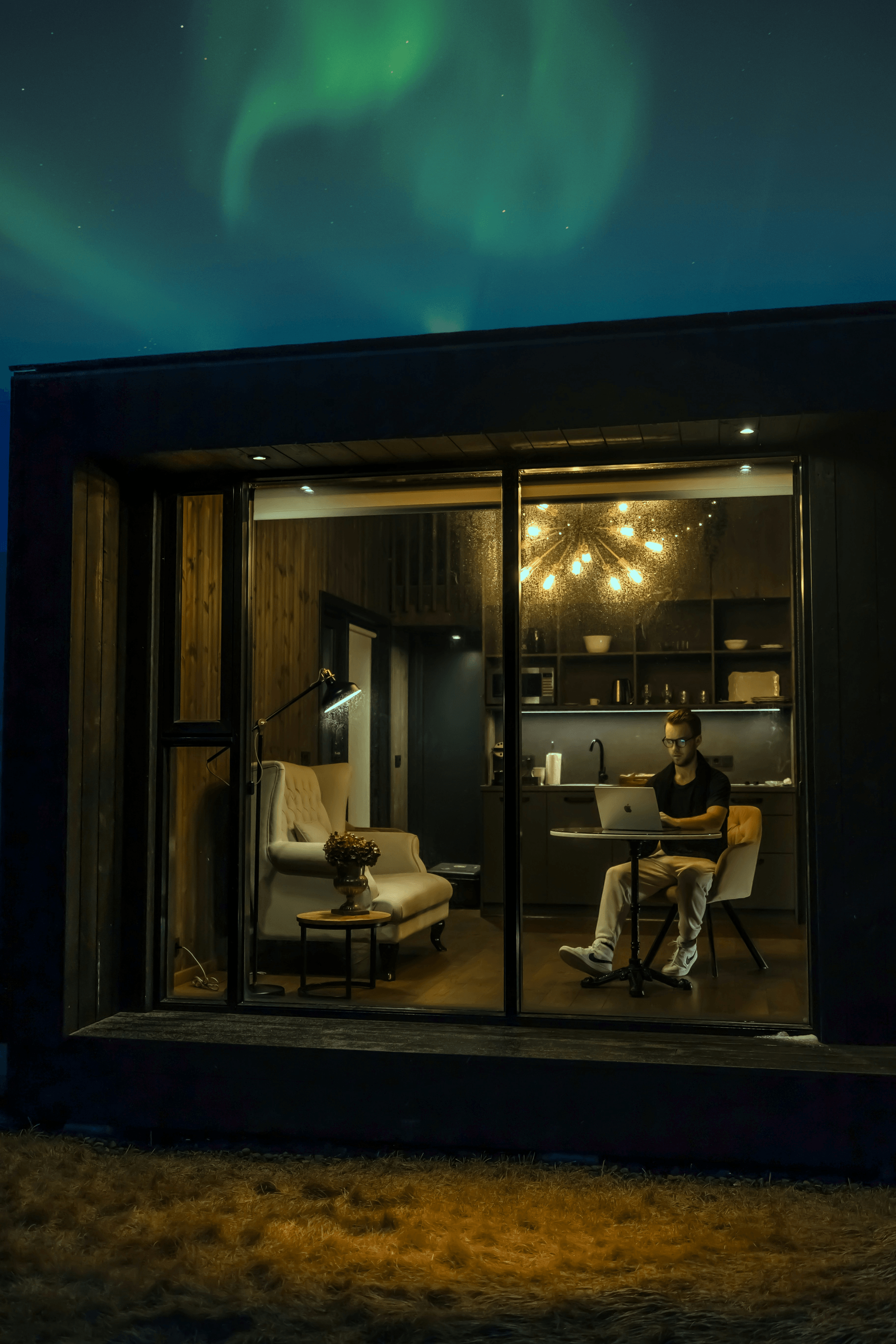 container house interior design with natural light