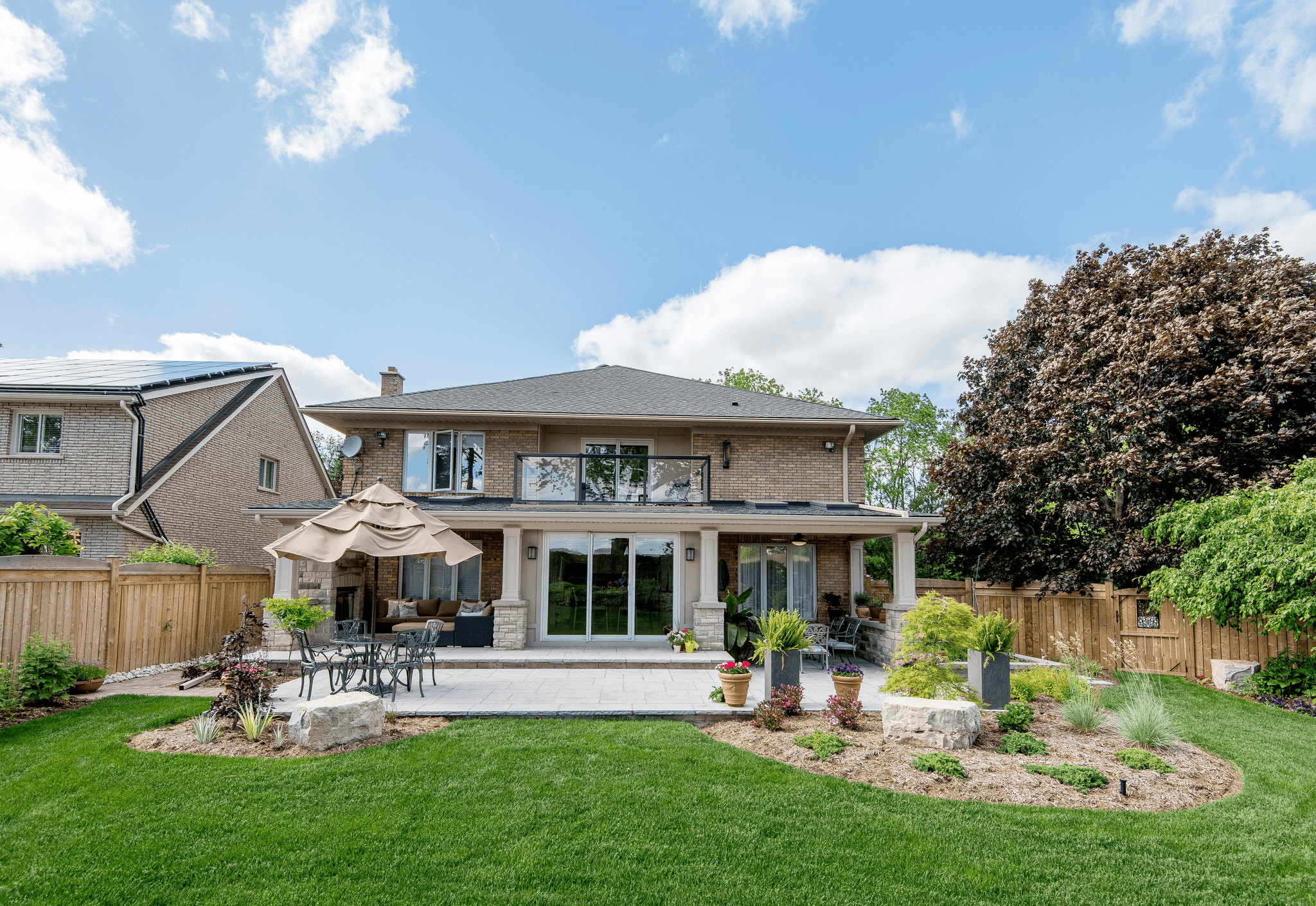 cost of 2 bedroom modular home enhancements through landscaping and technology