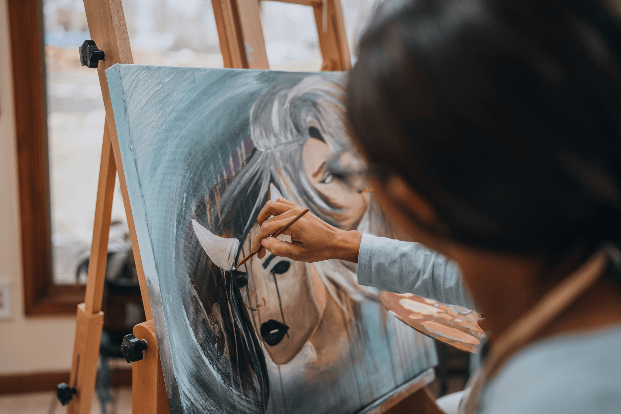 Guided by experienced art instructors, ensuring that each student can learn in a relaxed and pleasant atmosphere. professional guidance Our course art fluid painting experience course related