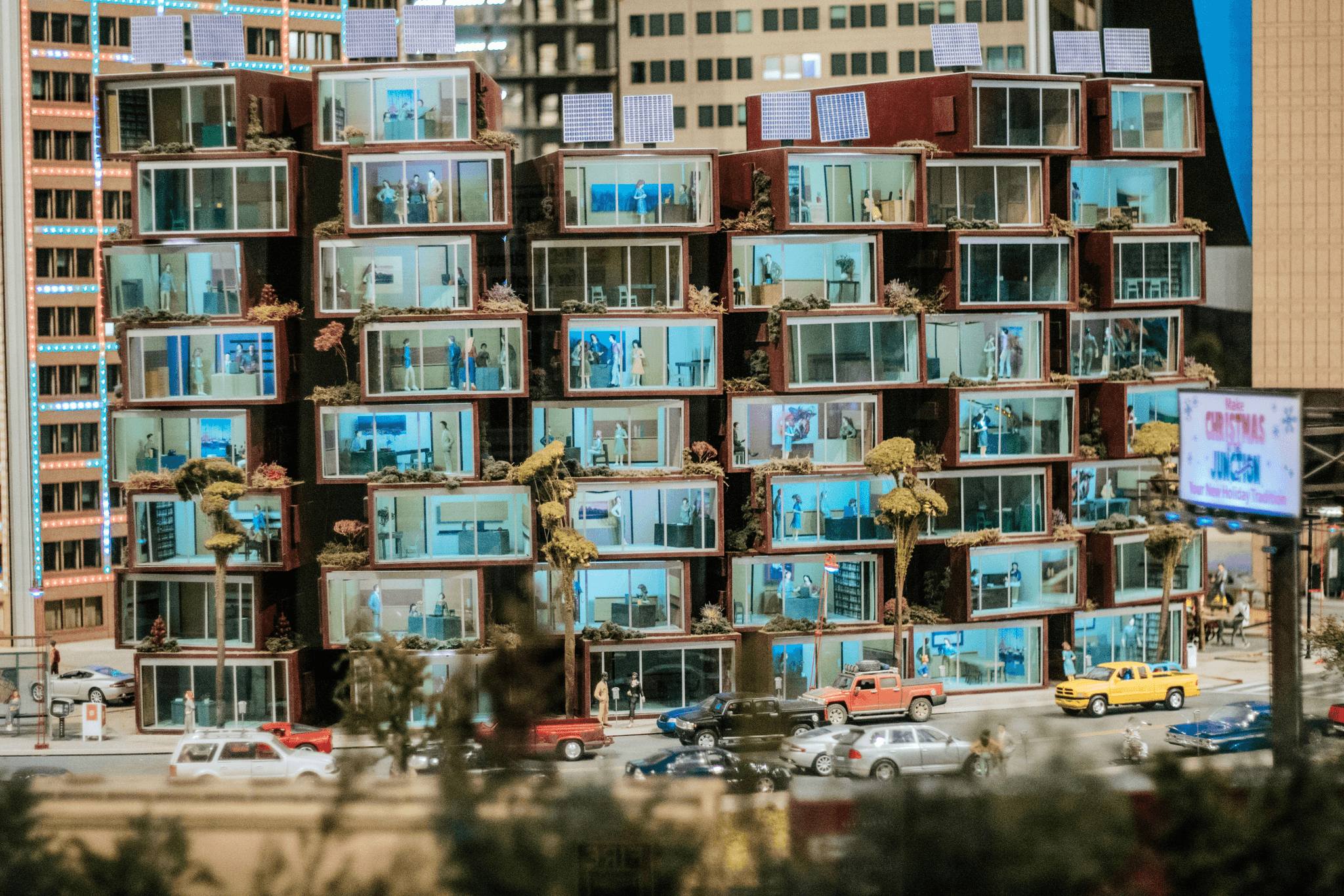 Stylishly designed prefab capsule house showcasing modern living