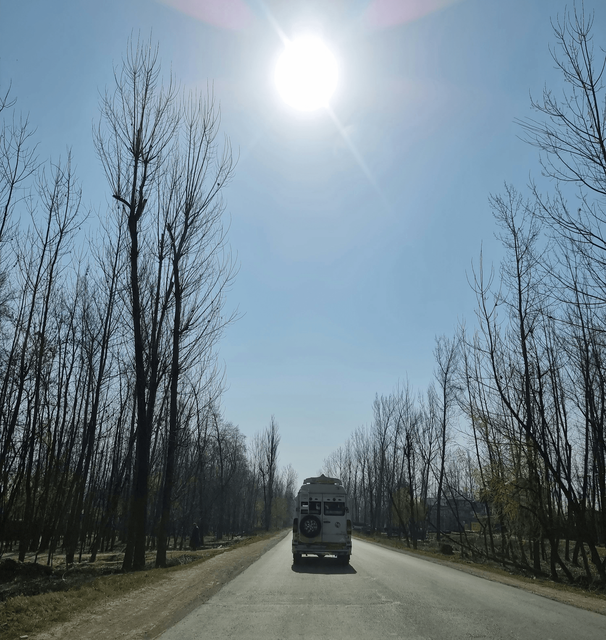 Sustainable logistics sourcing through solar-powered delivery truck