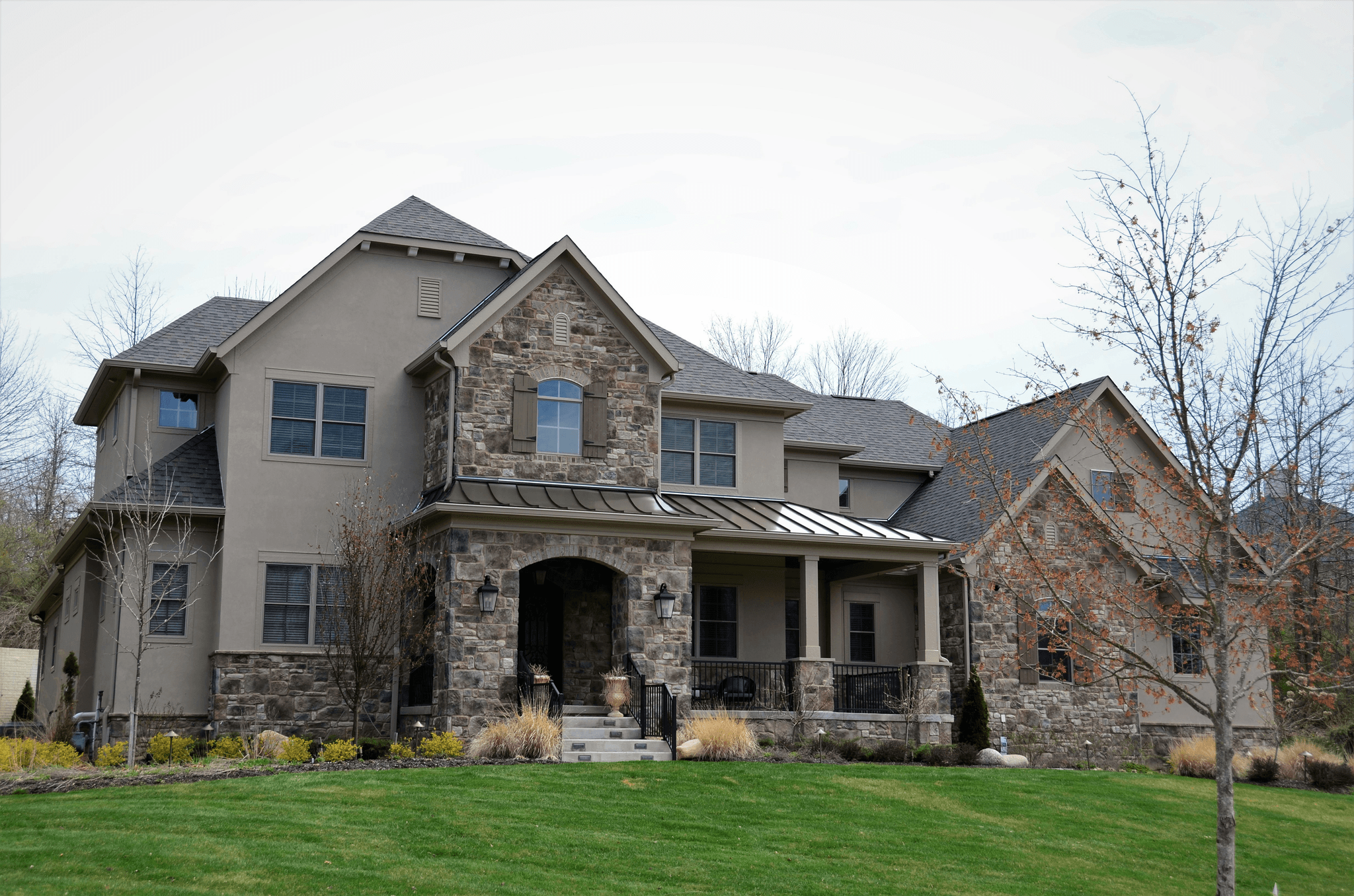 modern cladding for houses featuring elegant stucco finishes