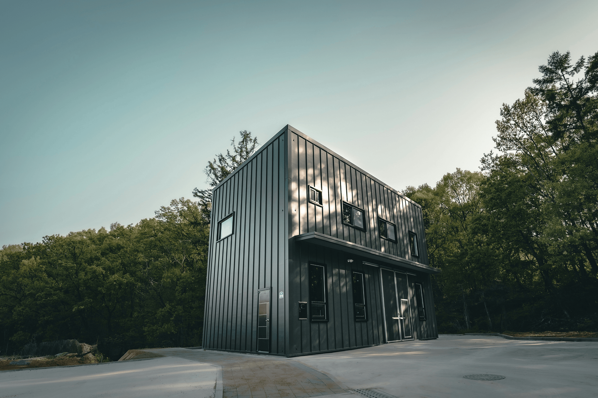 Green and sustainable prefab container office