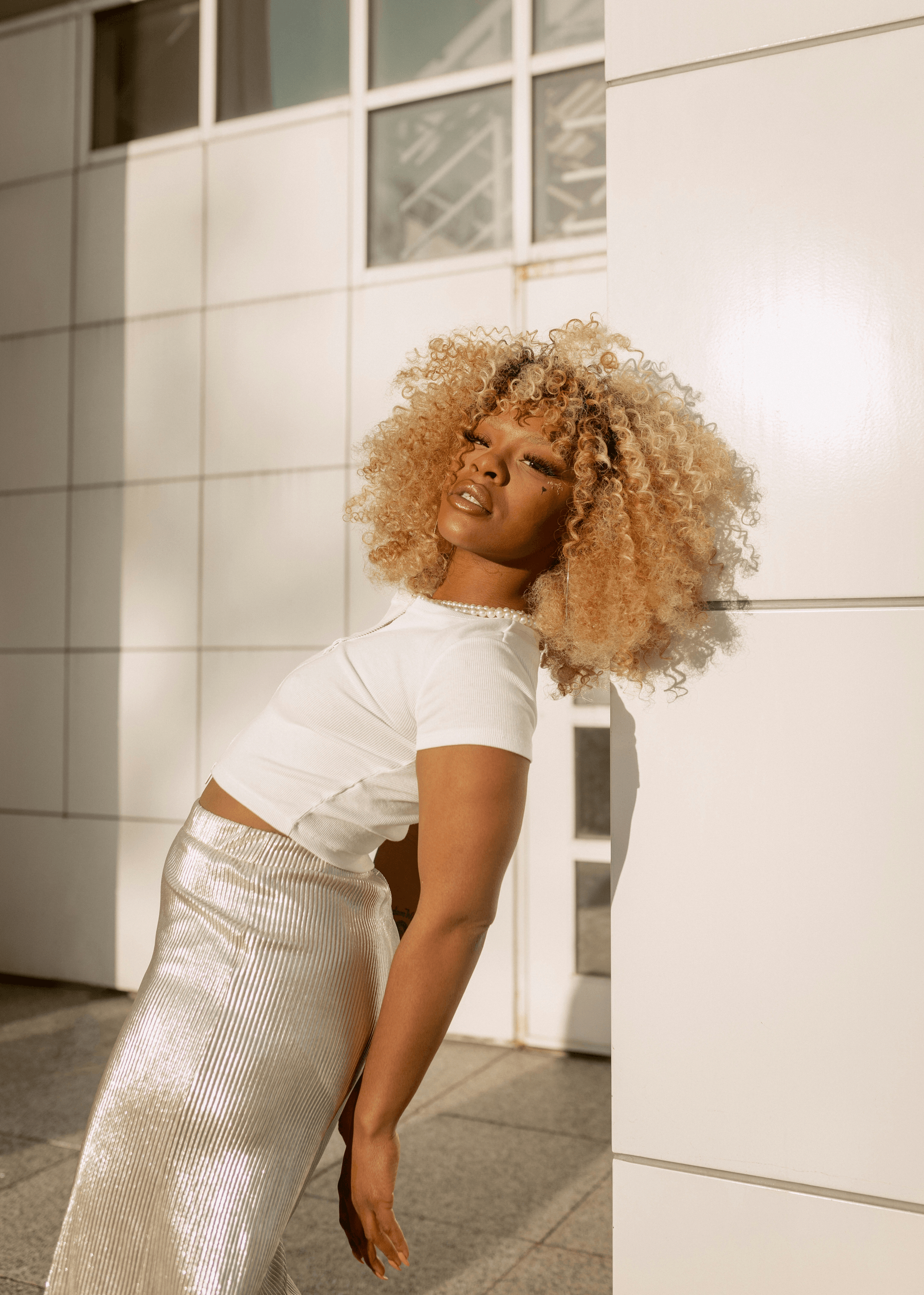 Ice Spice straight hair styled beautifully in trendy fashion.