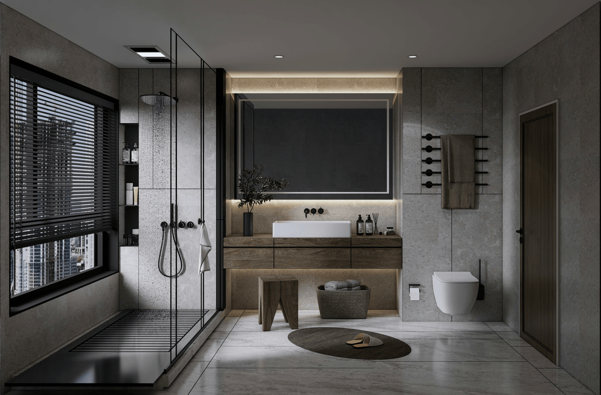 Luxurious Modular Bathroom Design