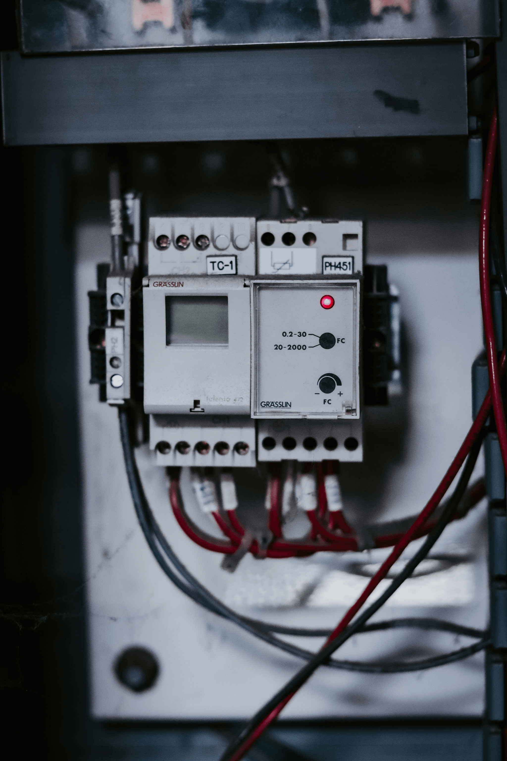 Control Panel Inspection: Insulation Resistance and Voltage Testing in Progress