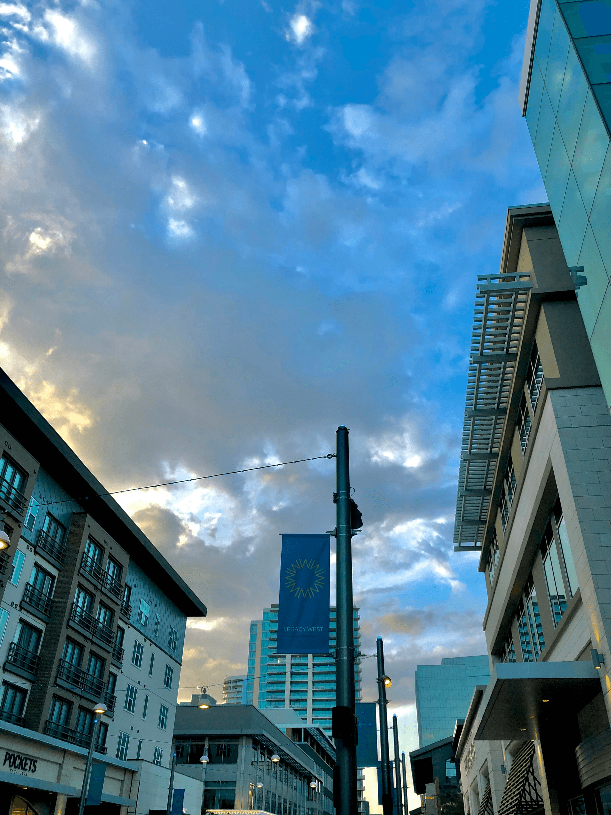 Innovative view of a modern modular structure enhancing city life.