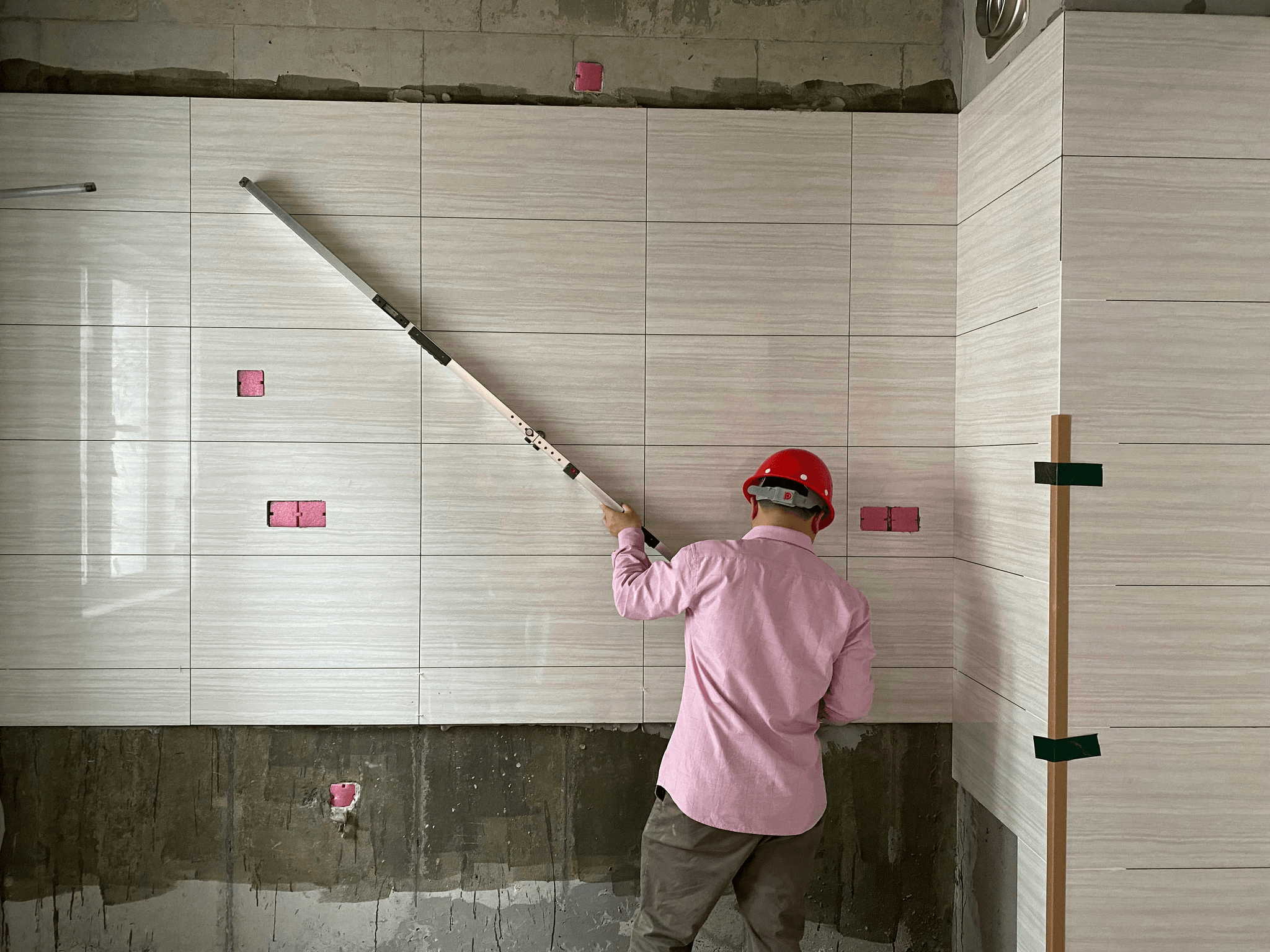 shower floor tile installation by professionals