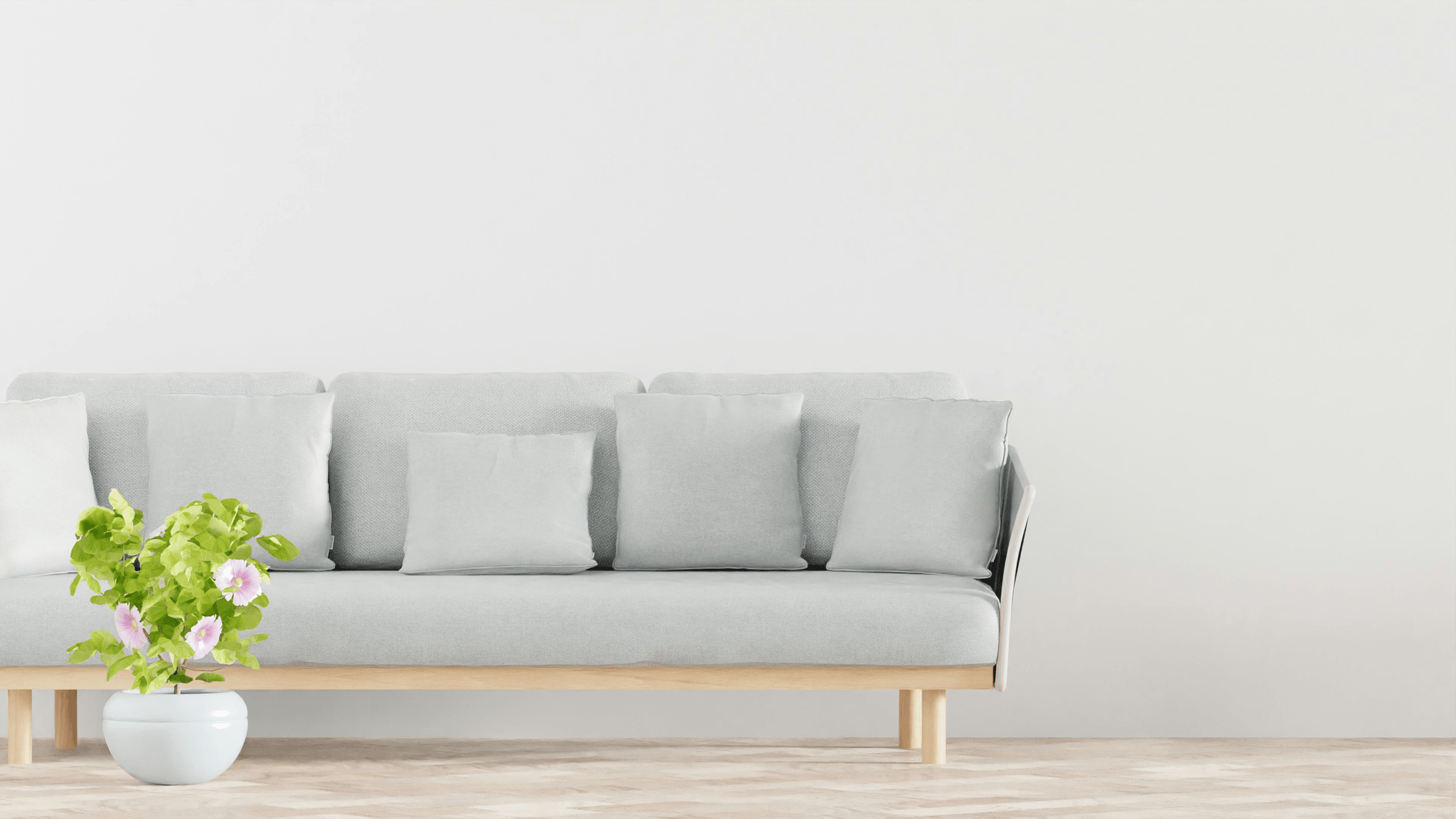 Local craftsman creating sofas for sustainable manufacturing