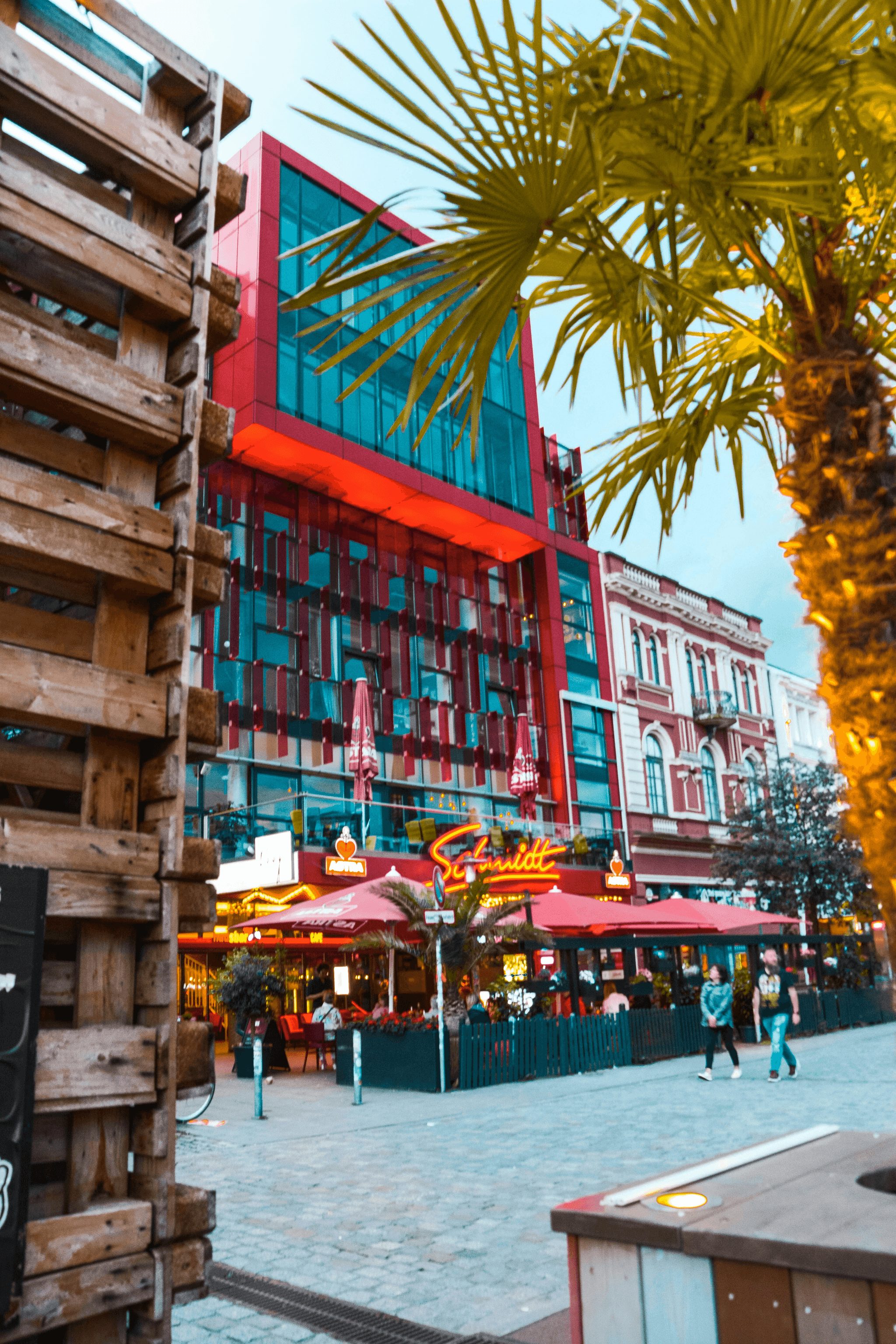 prefabricated bars showcasing modern design elements and vibrant atmosphere