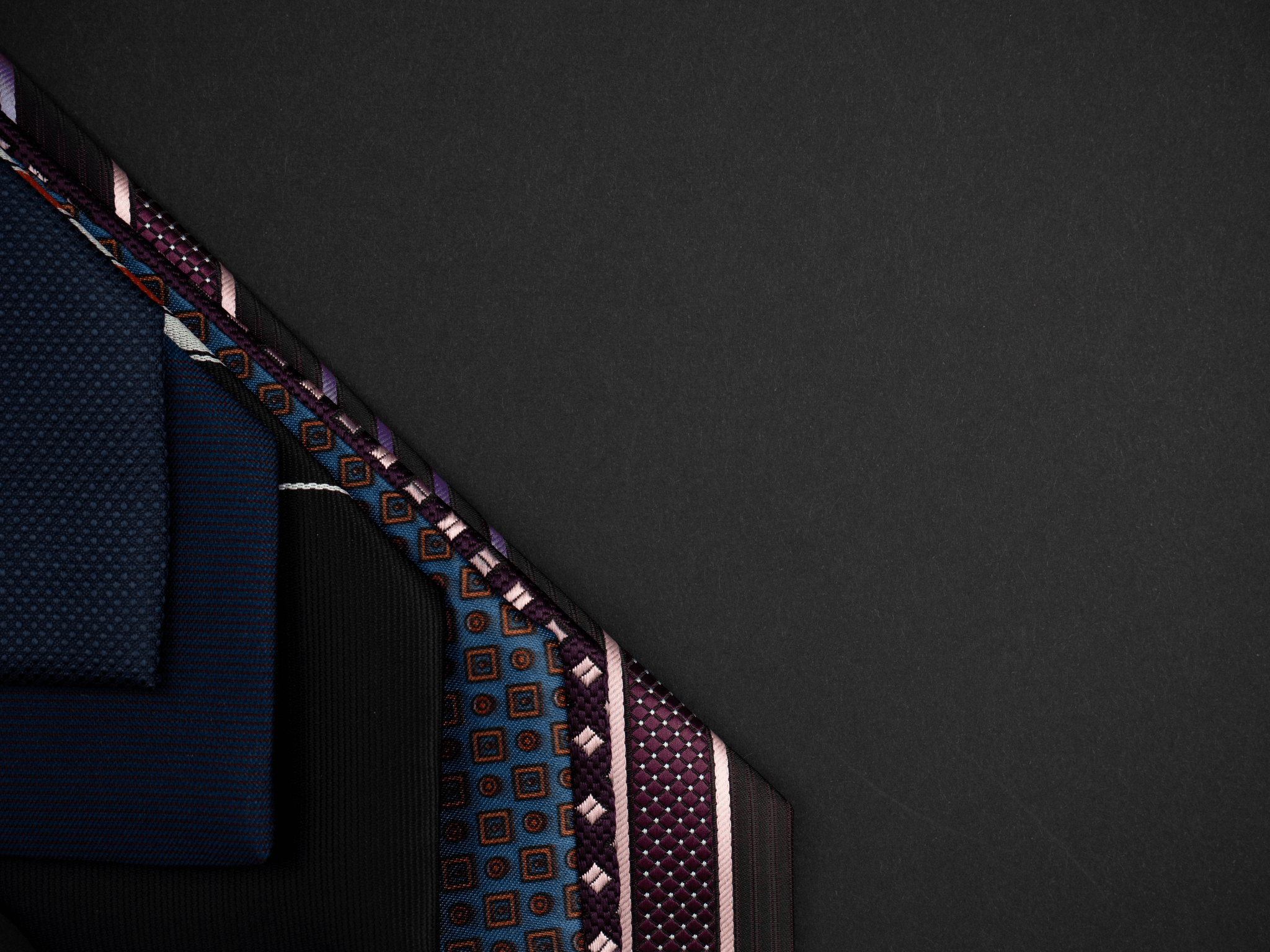 Neckwear Inspection: showcasing quality in various accessories