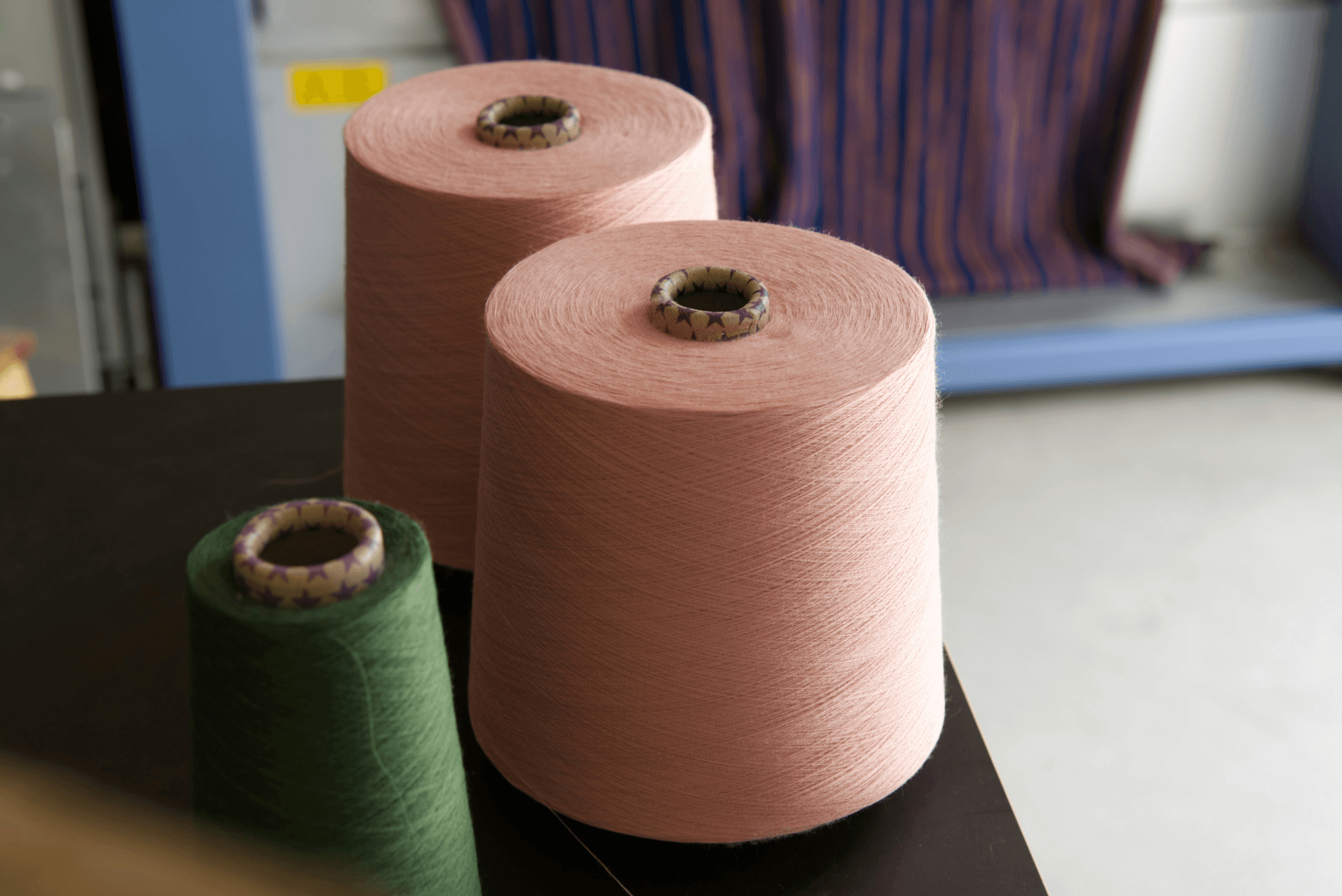Yarn with defects and inspection tools