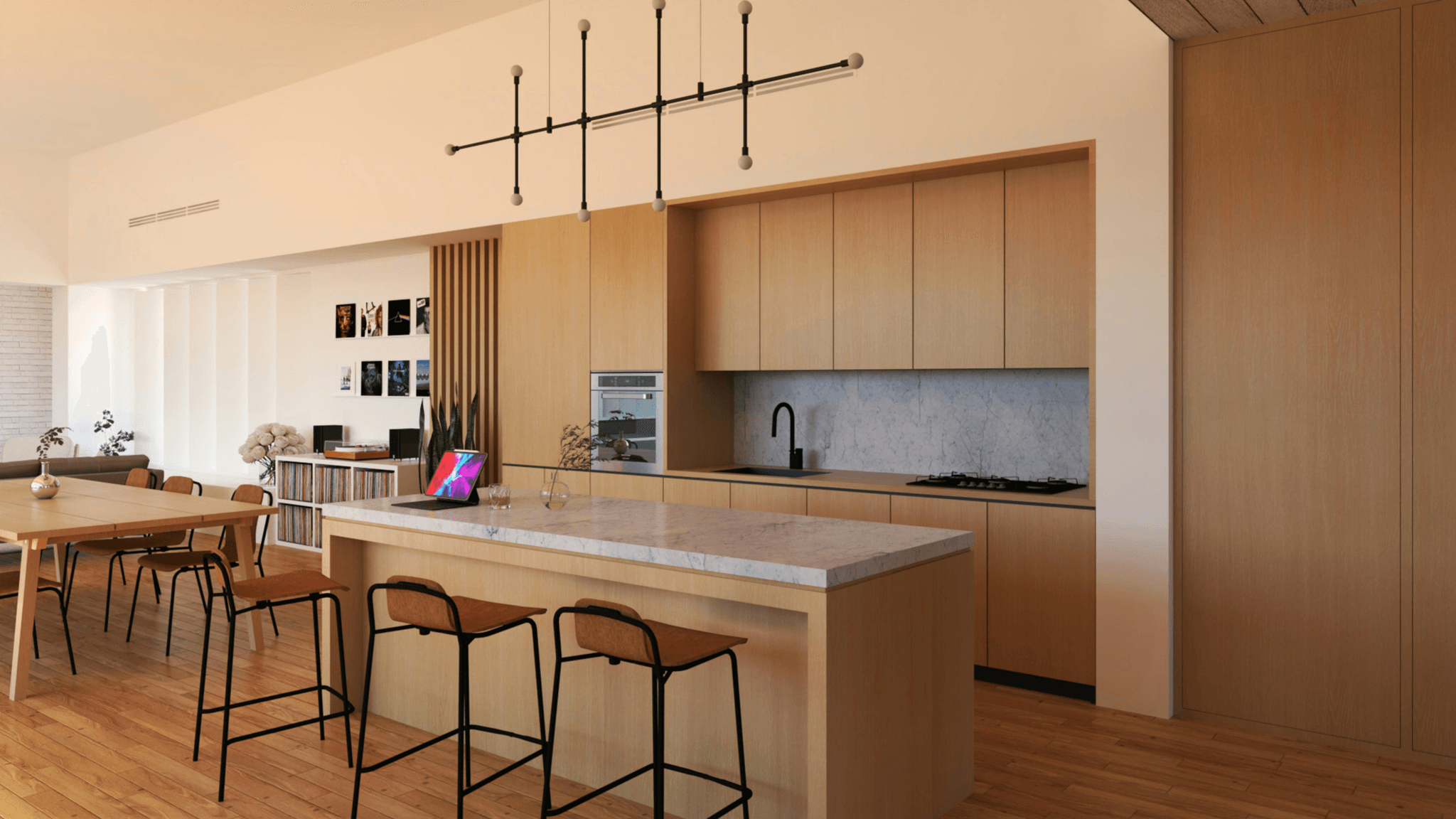 Top 10 Cabinet Manufacturers - Elegant Kitchen featuring Dura Supreme Cabinetry