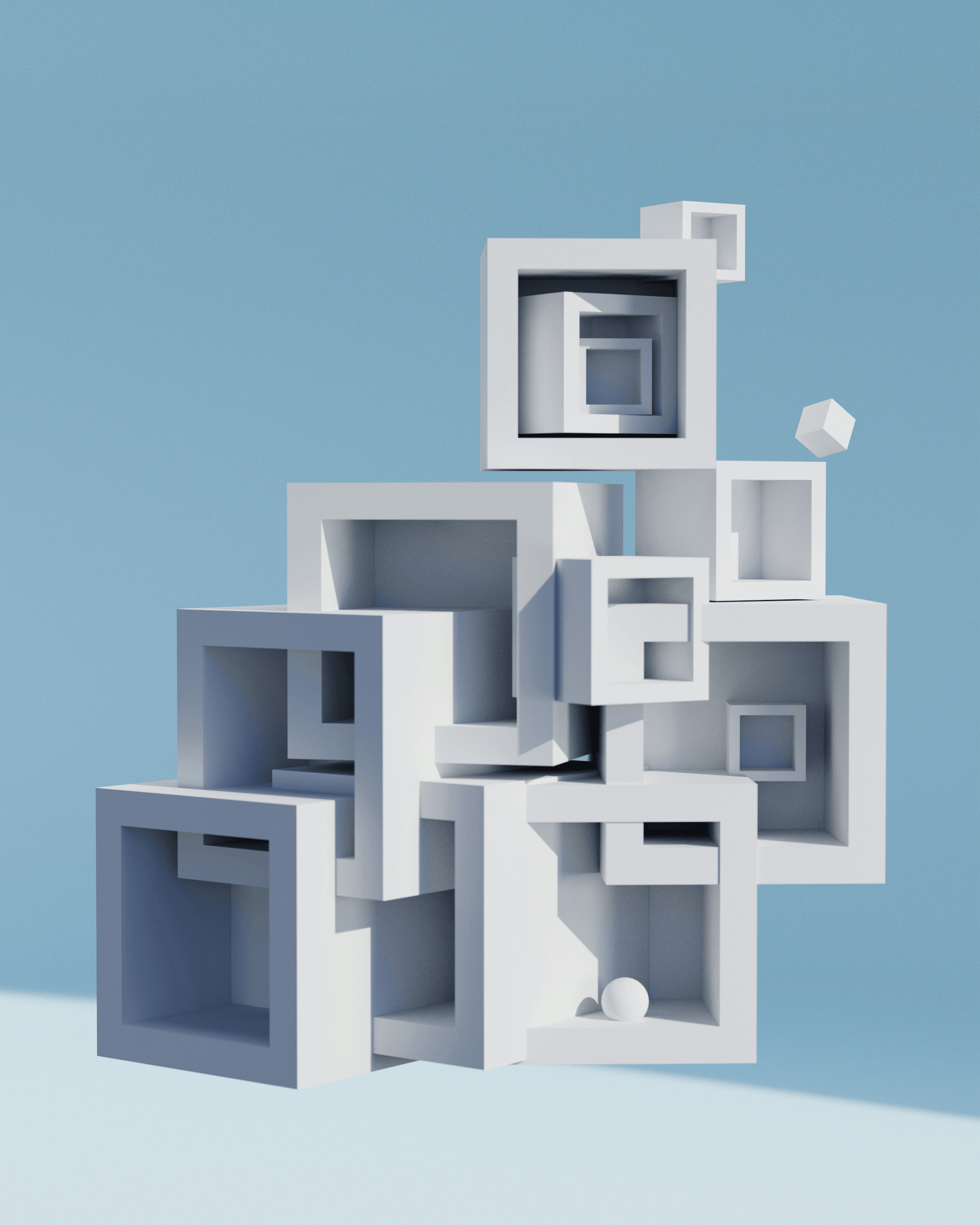 container flat pack options in warehouse