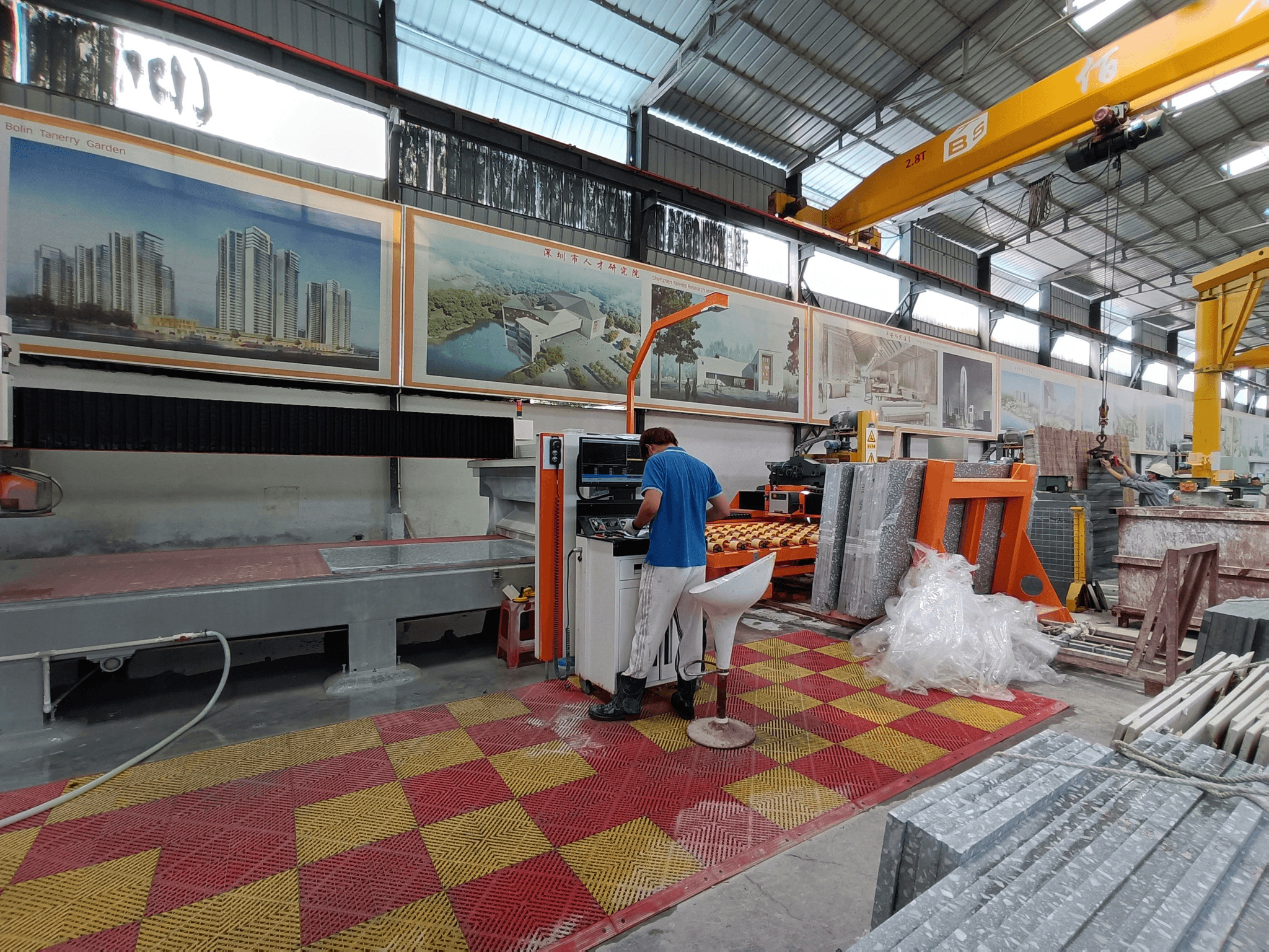 Cutting-edge technology used by top tiles manufacturers for sustainable and efficient production.