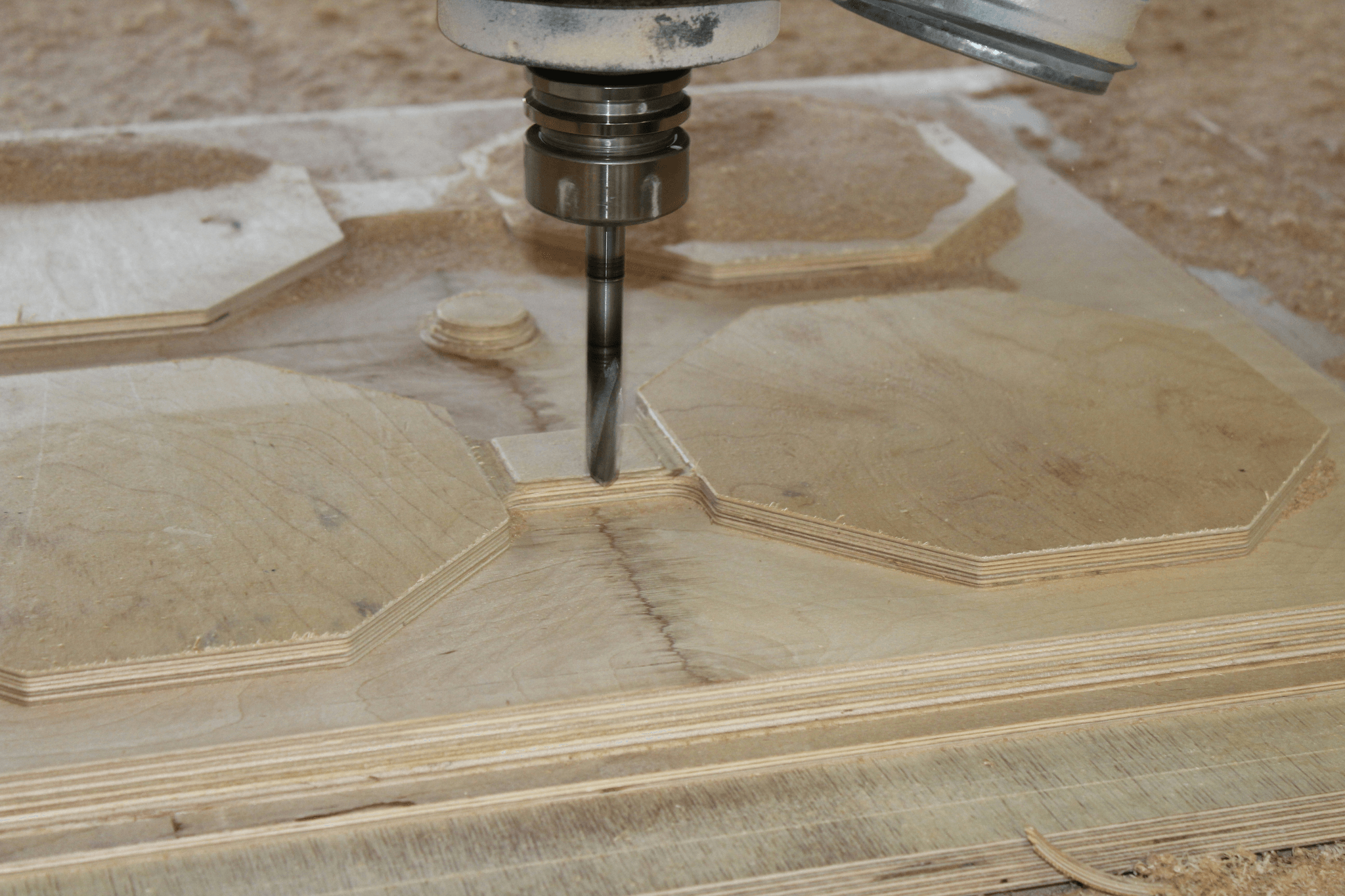 Wood manufacturing CNC machine carving