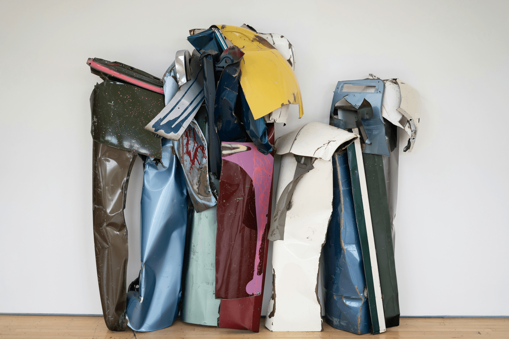 Globally sourced materials showcased on table highlighting diversity.