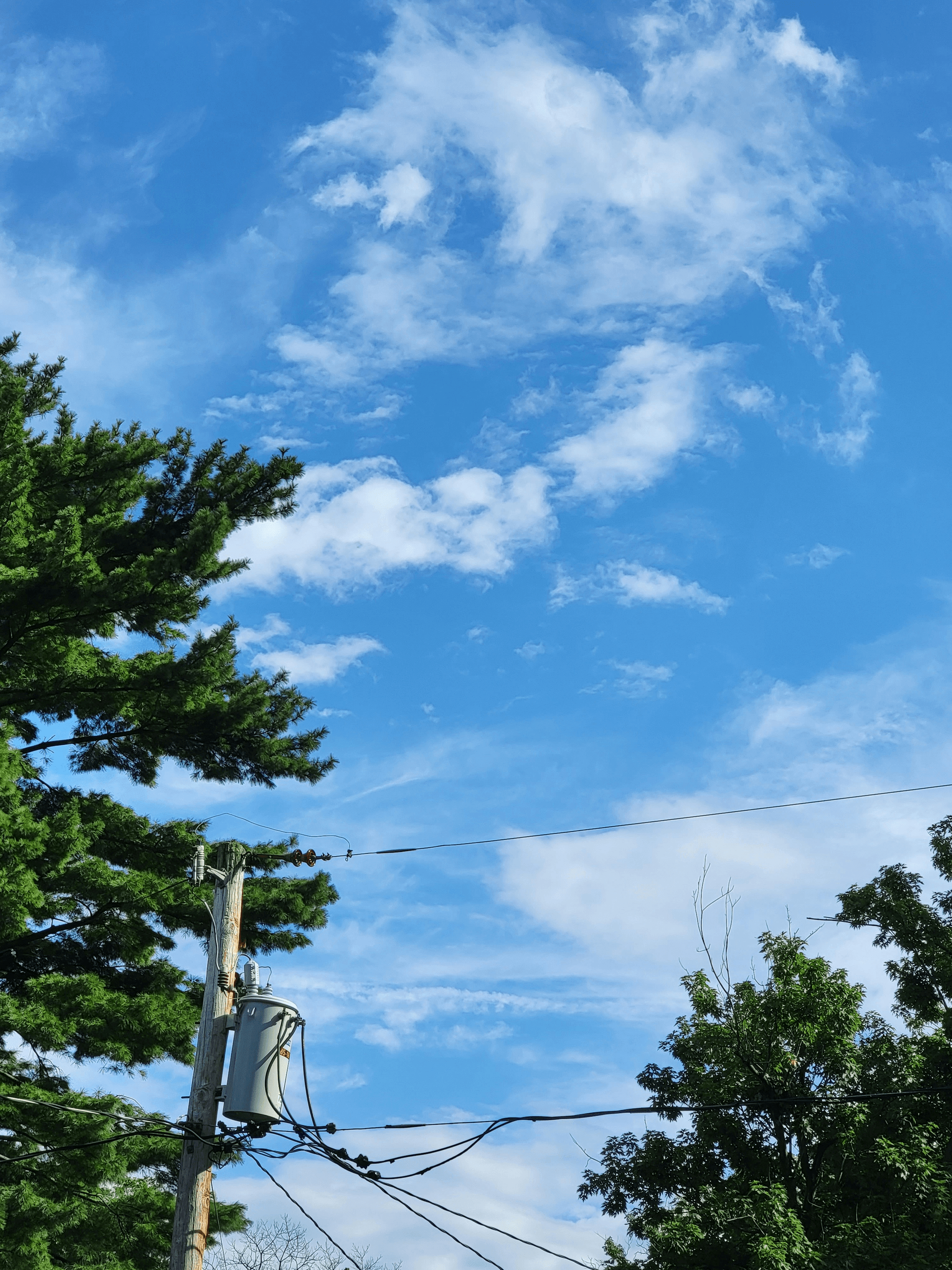 power pole guy wire supporting structure against wind