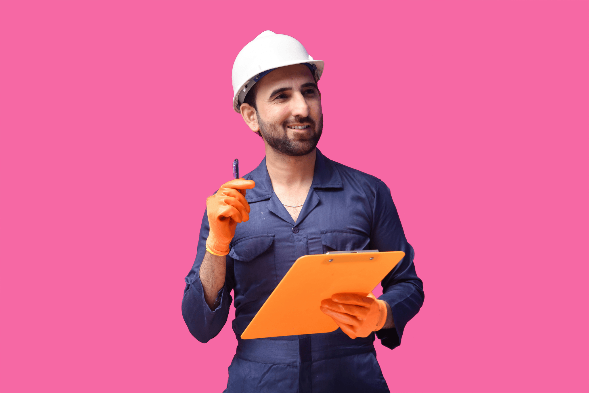 compliance inspection being conducted at an industrial site