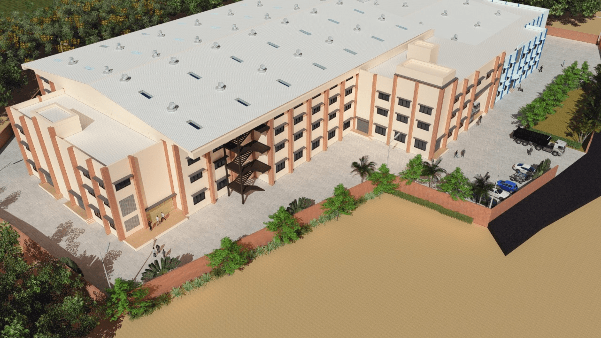 Prefabricated Classroom Buildings Rapid Expansion