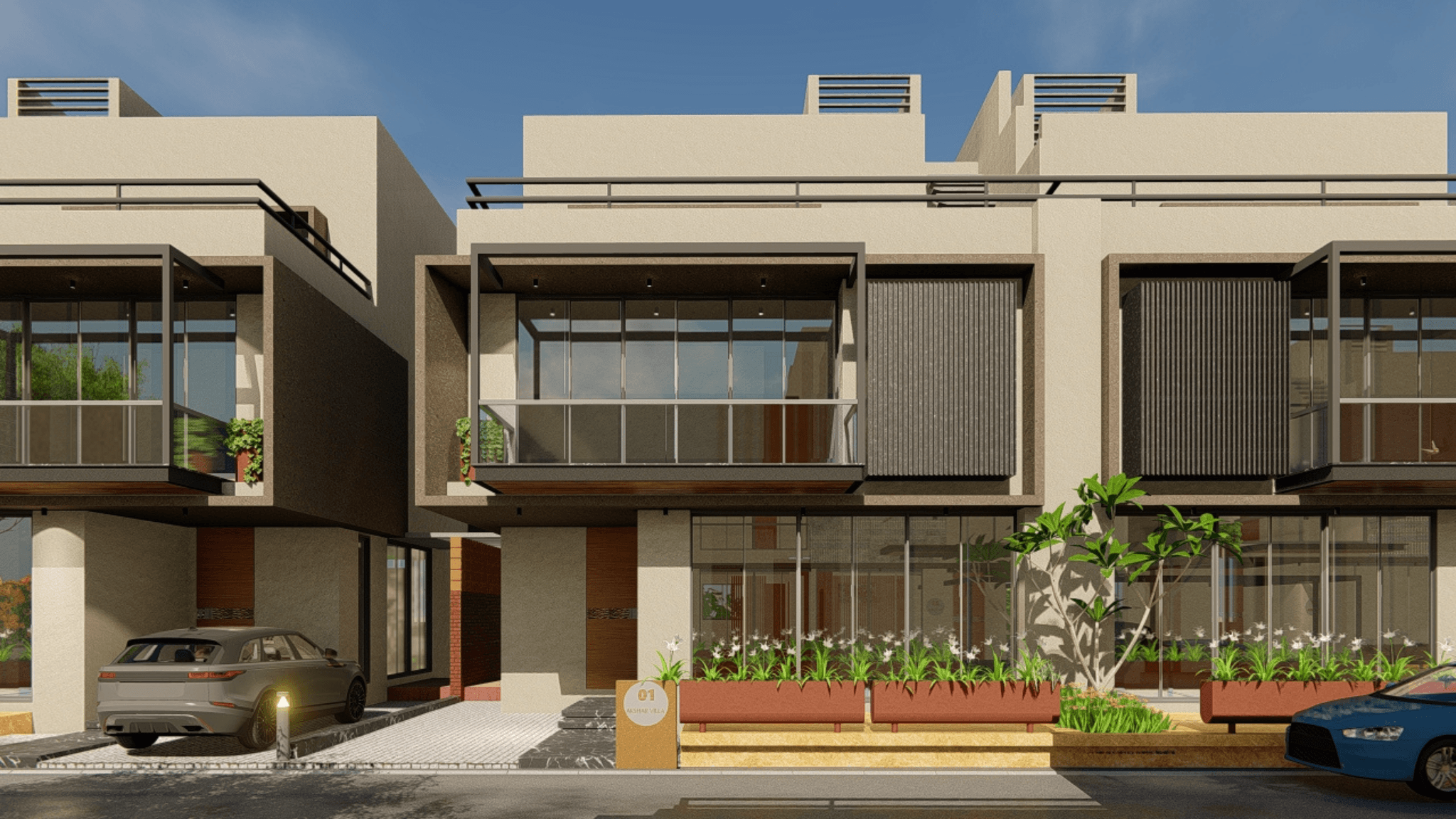 Famous modern modular townhouse designs