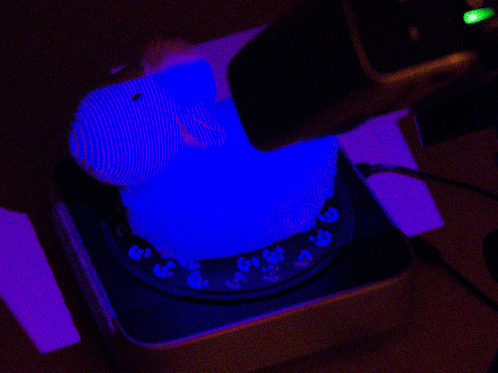 LED Light Inspection focusing on optical performance evaluation.