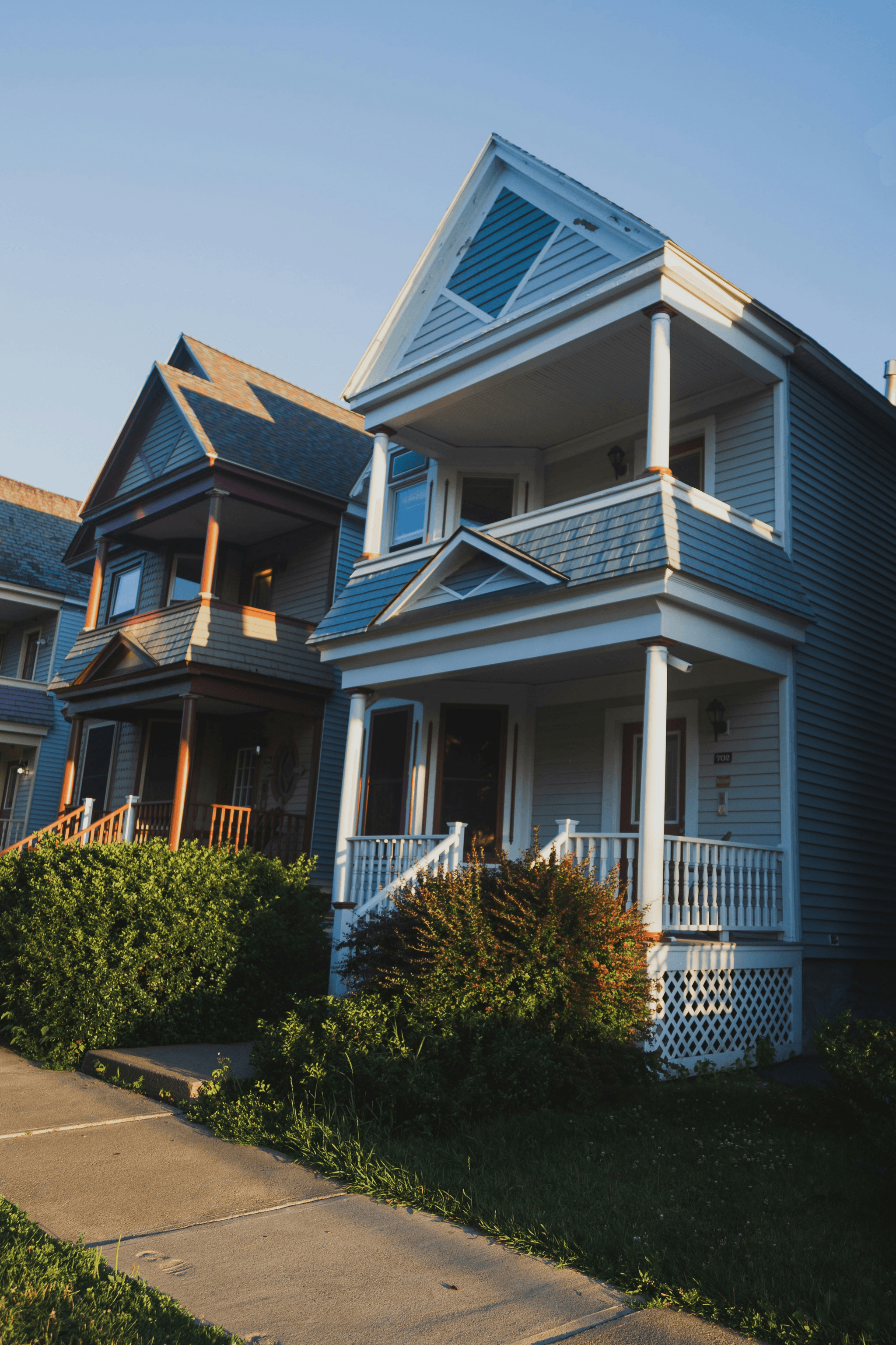 prefab duplex promoting community connections among residents