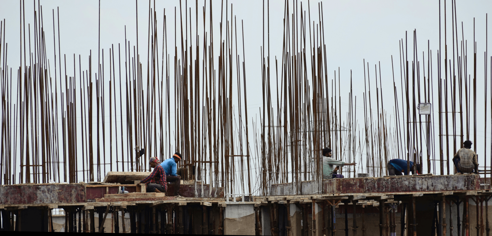 Steel Prefab Building Construction Process