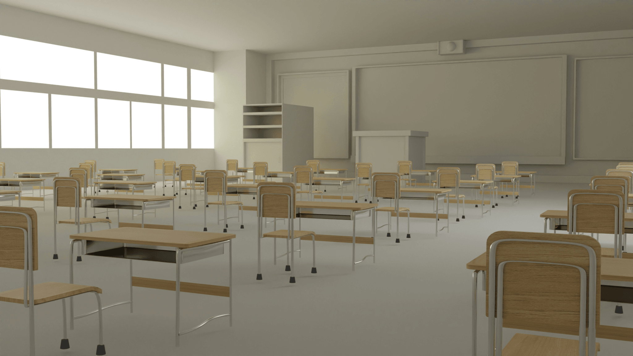 Customizable prefab classrooms designed by PreFab Inc.