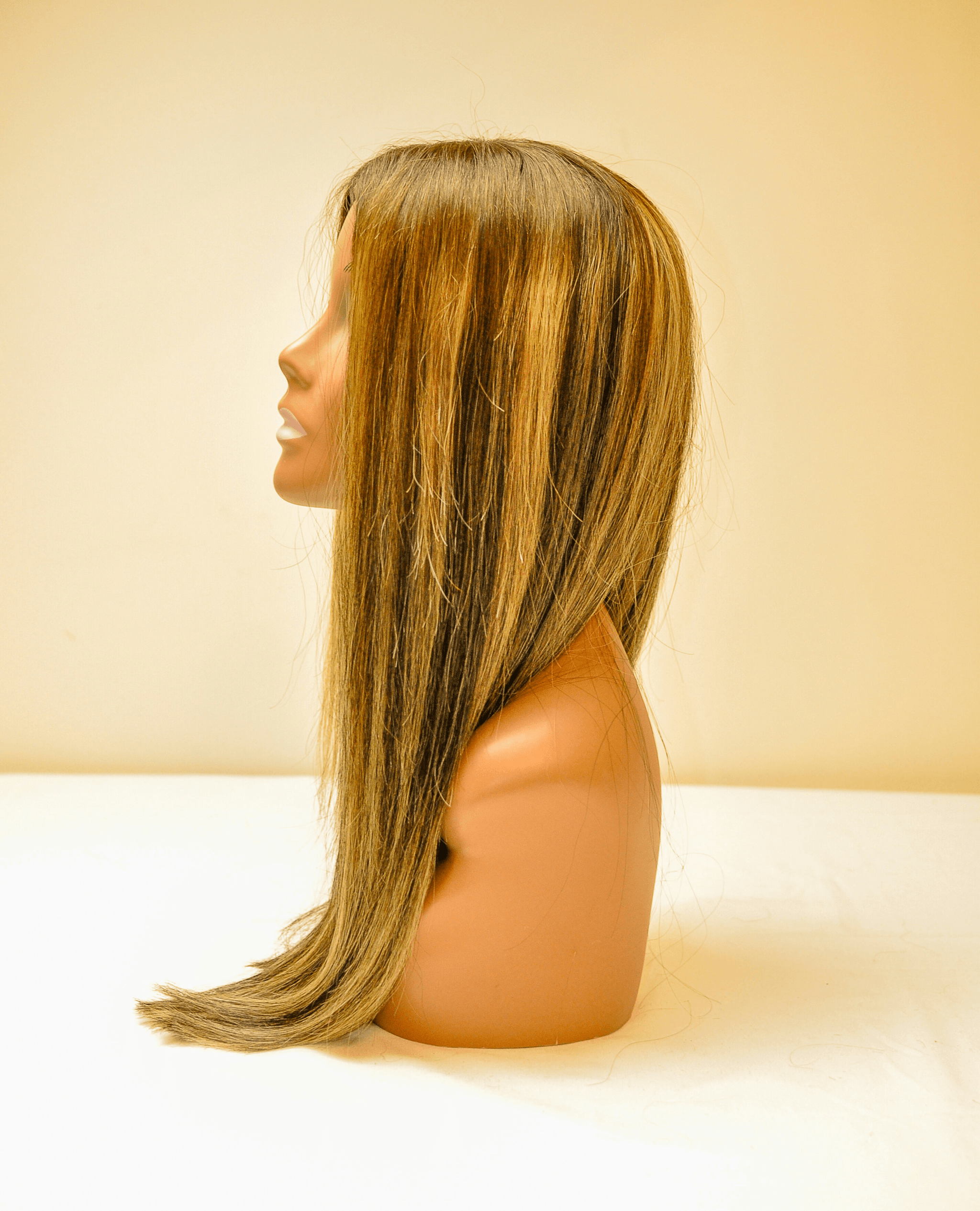 Wig Platinum Blonde care during washing process