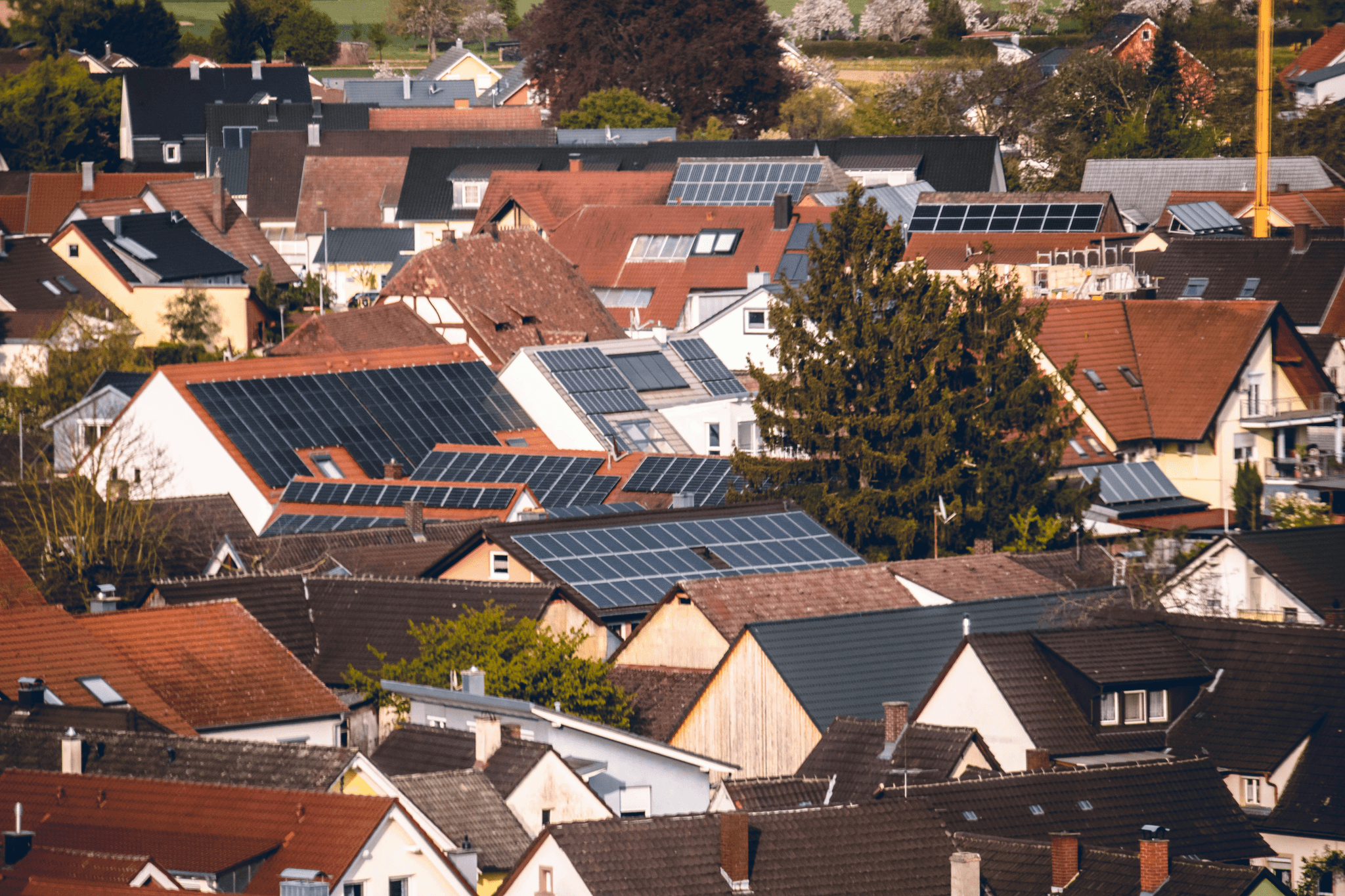 solar air conditioning system installation showcasing efficiency and design.