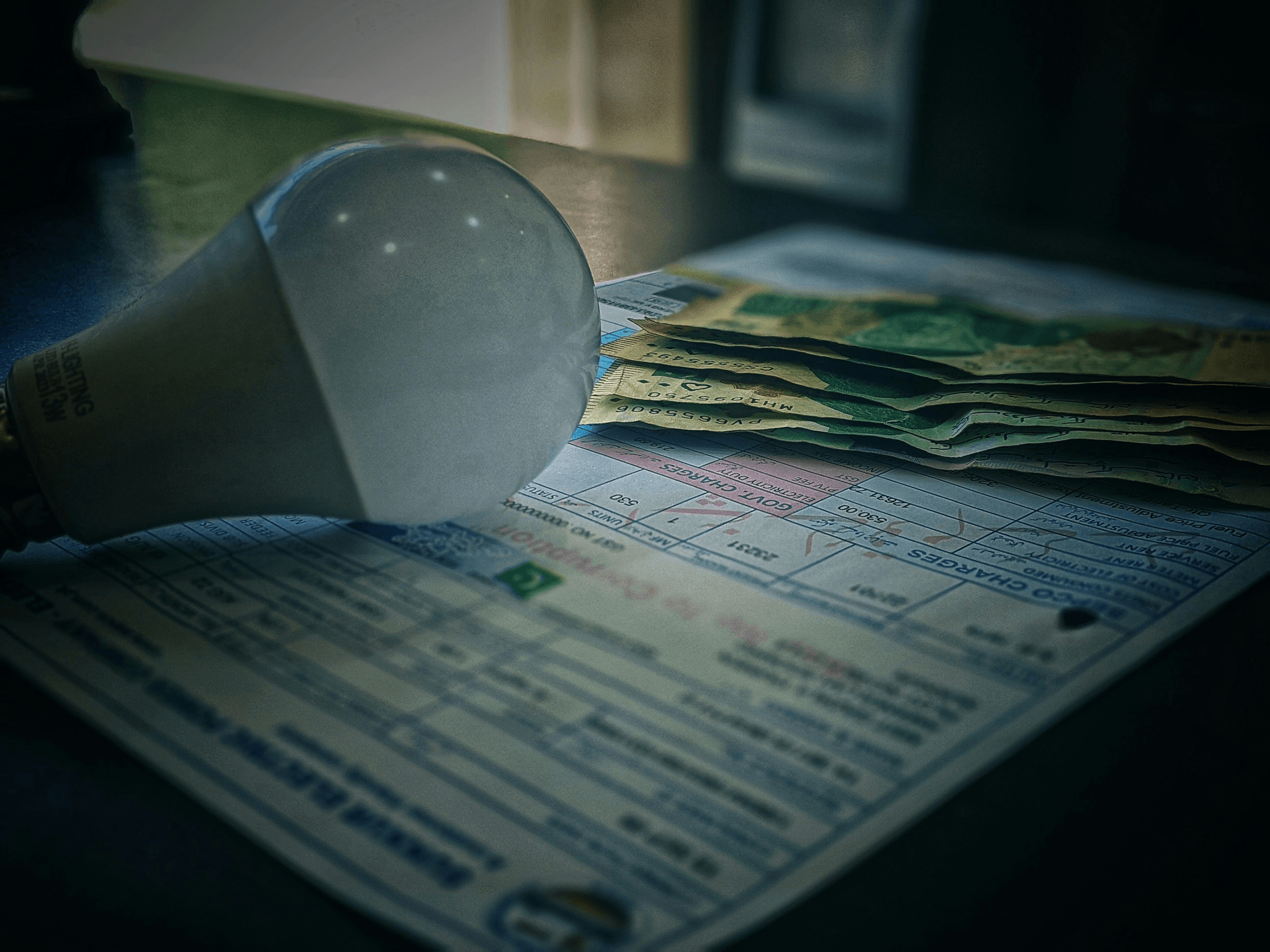 Illustration depicting an example of a filled out commercial invoice form.