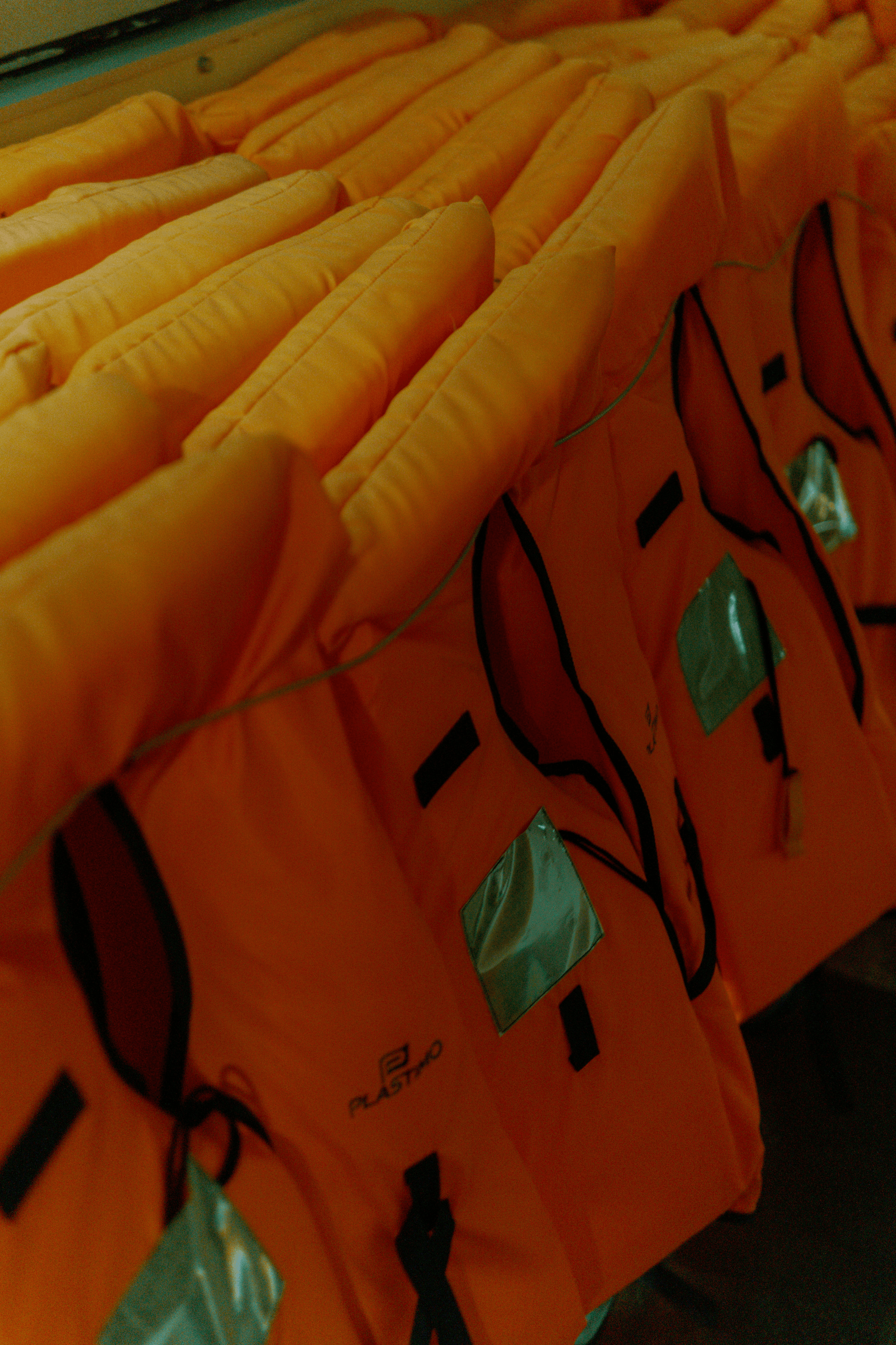 Life Jacket Inspection process focusing on visible defects