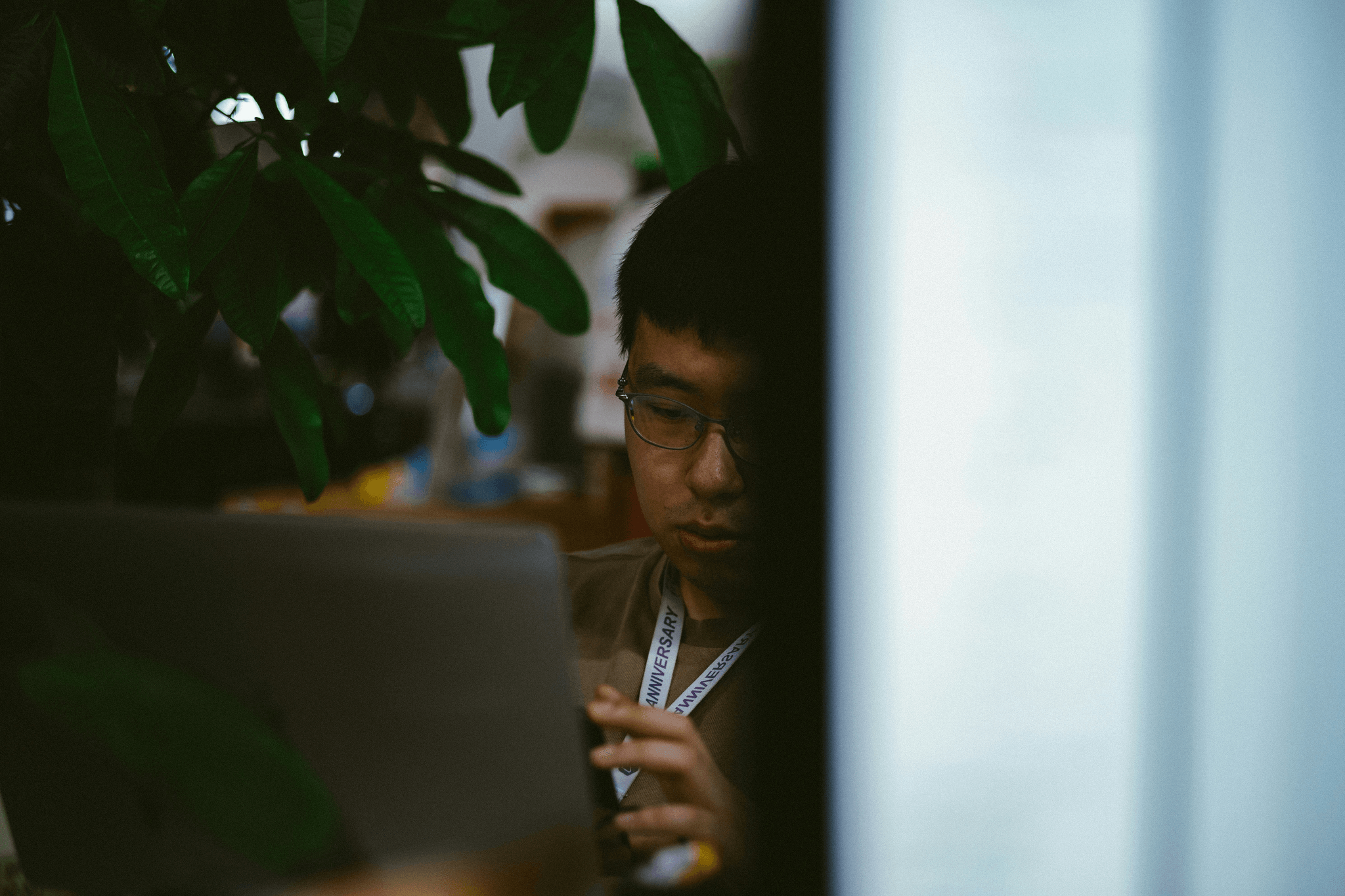 Illustration of conducting market research to design a website