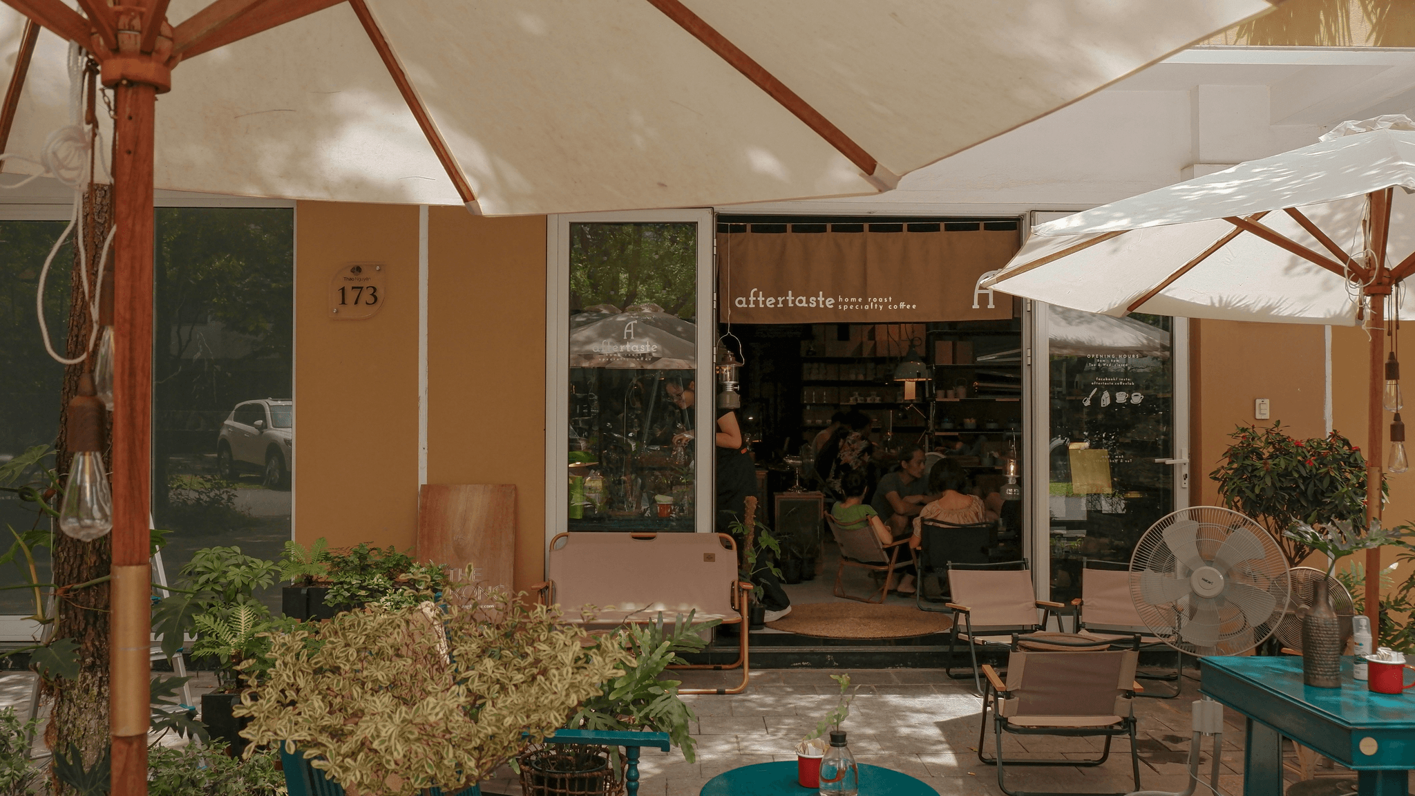 prefab coffee shop offering unique experiences in vibrant community setting