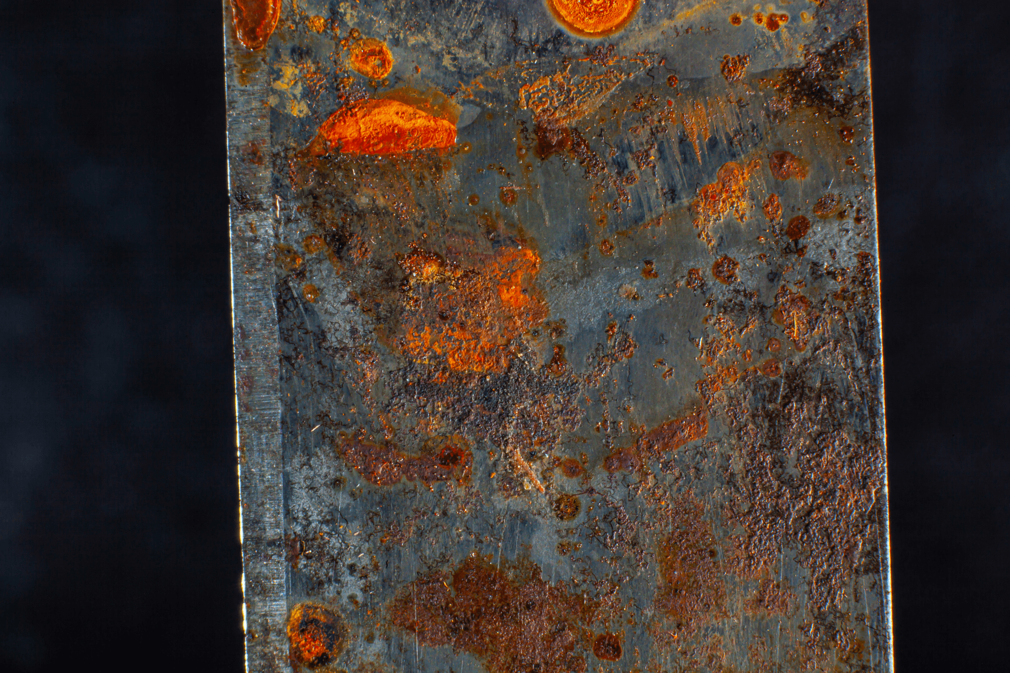 Stainless Steel Plate Inspection showing common defects