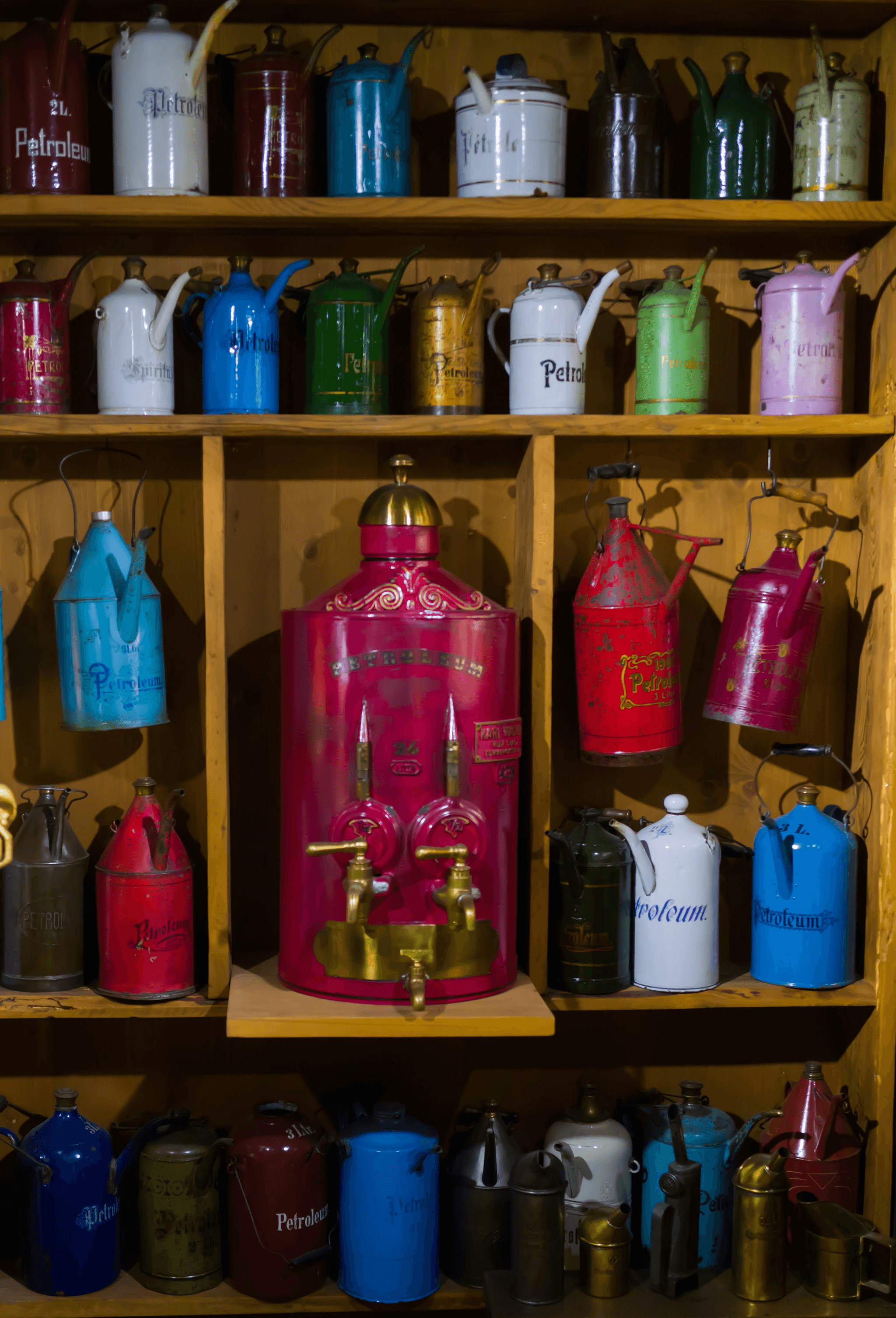 Variety of sizes available in fireproof containers