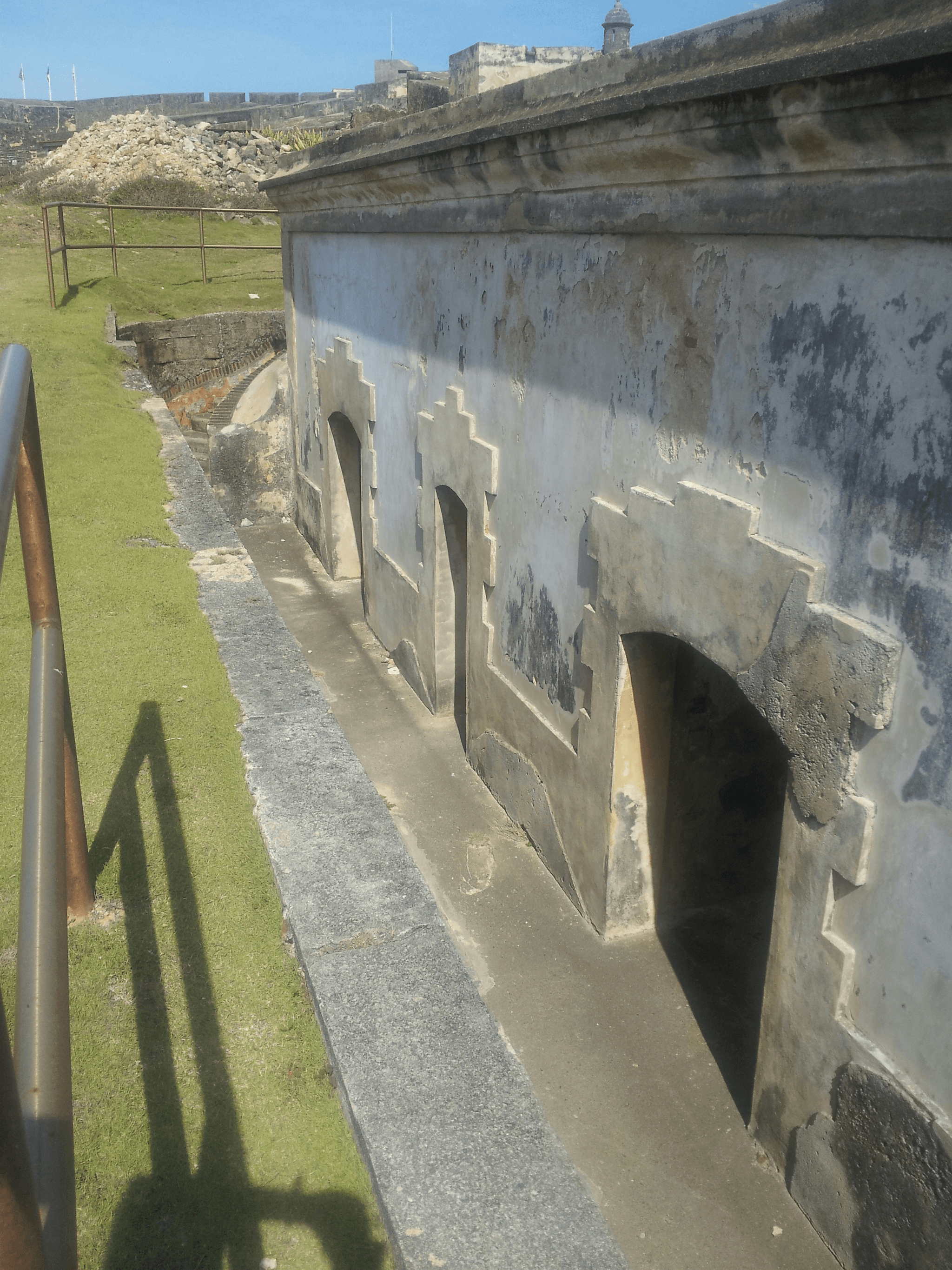 Blast-resistant building example at a military facility.