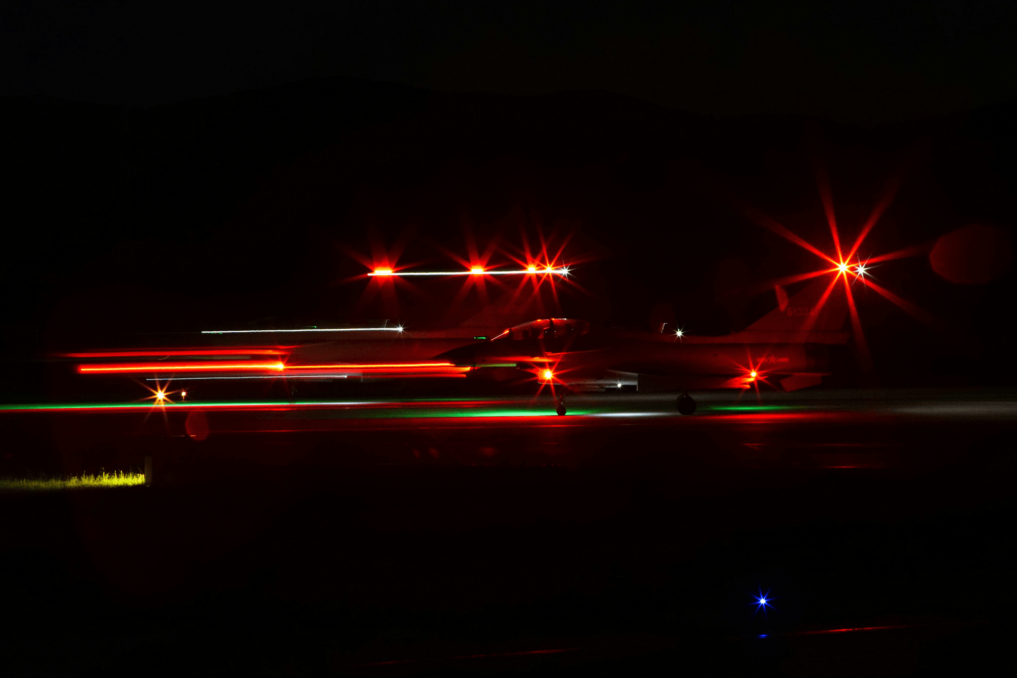 What intensity are runway edge lights?