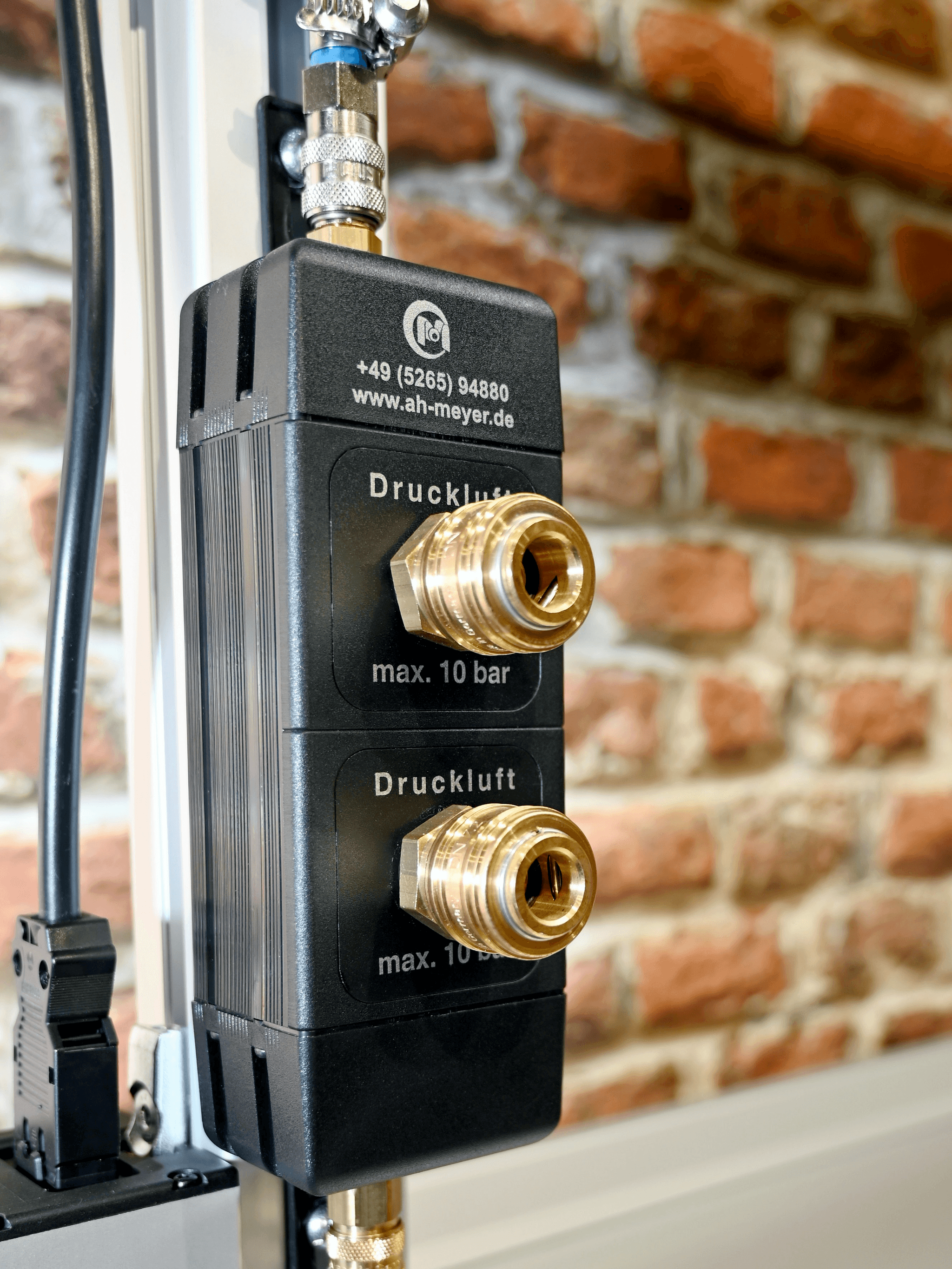 electric actuators showcased in an industrial setting