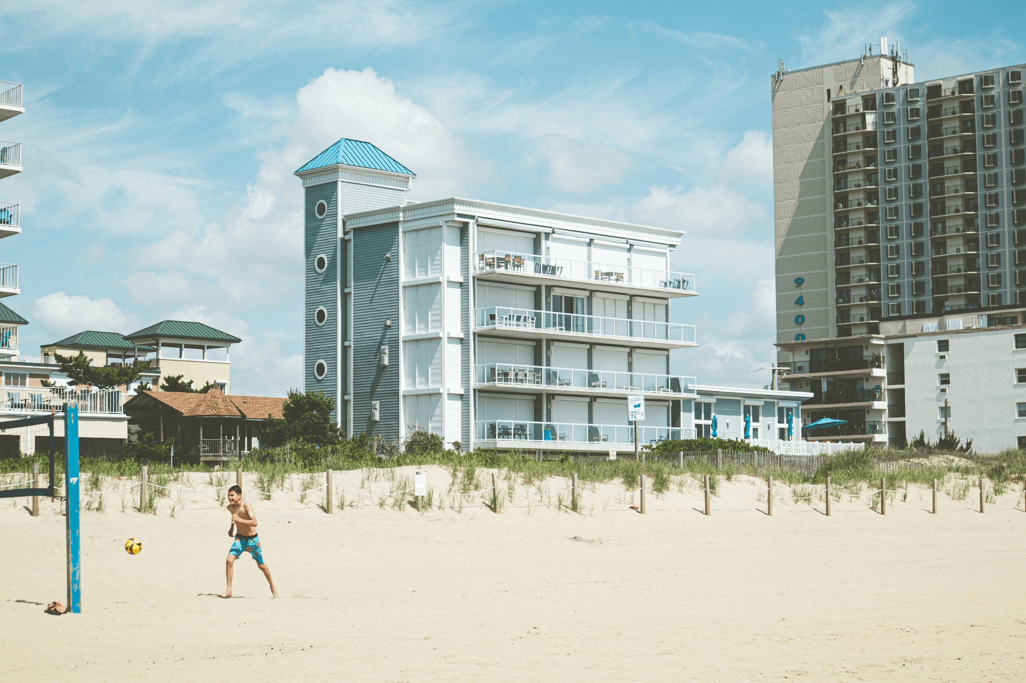 Families enjoying activities at resorts