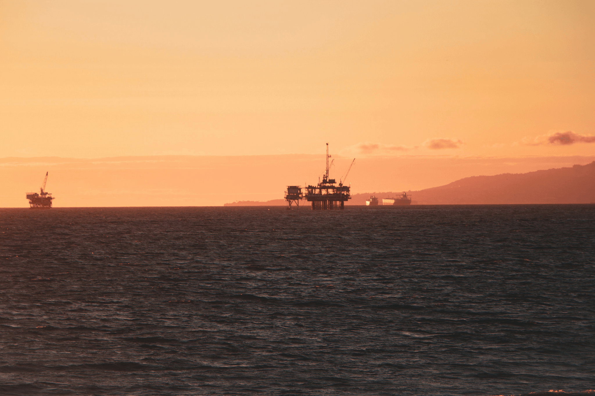 Experience luxurious oil rig accommodation with stunning ocean views.