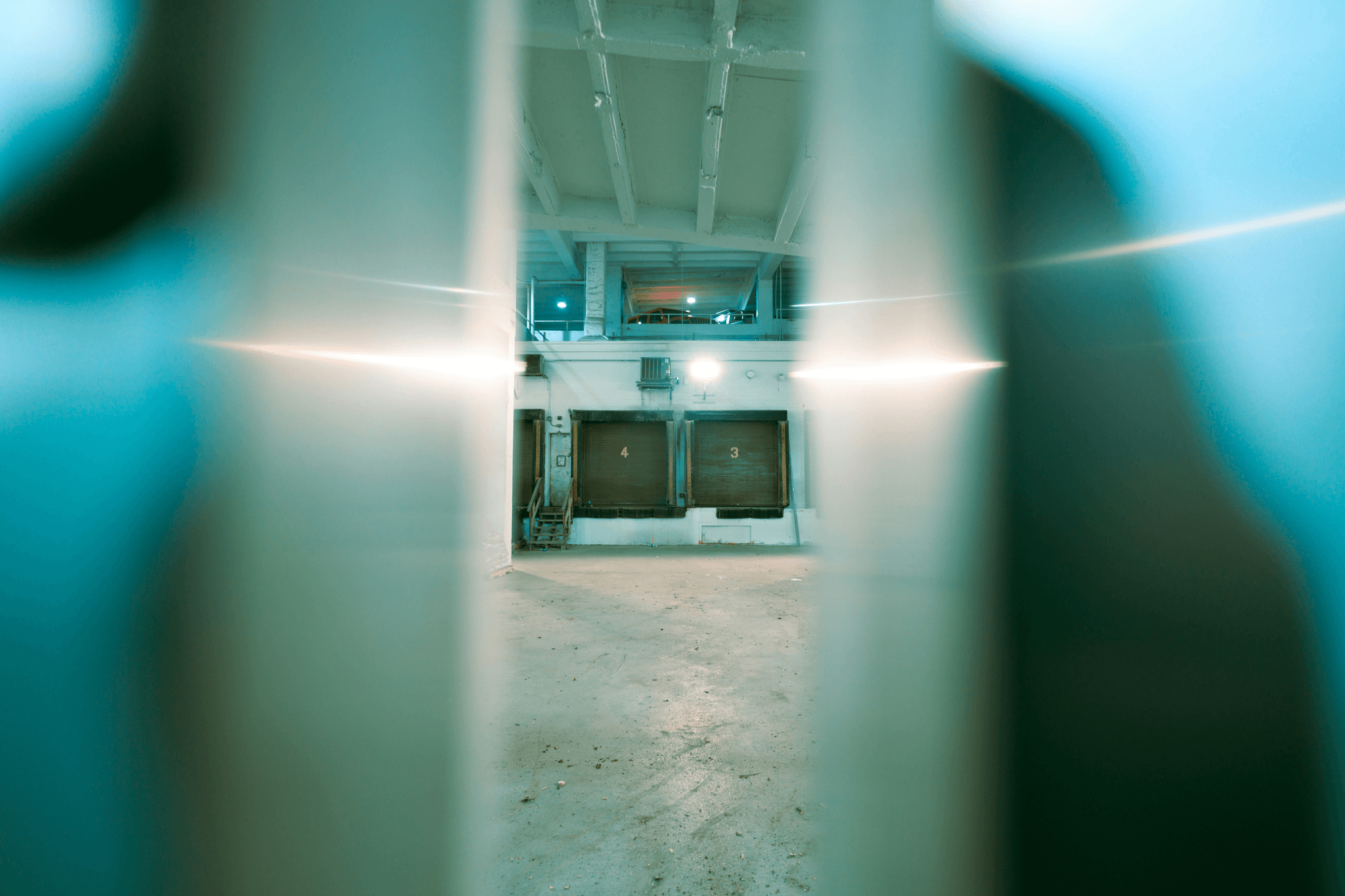 Customized steel structure warehouse with advanced security features