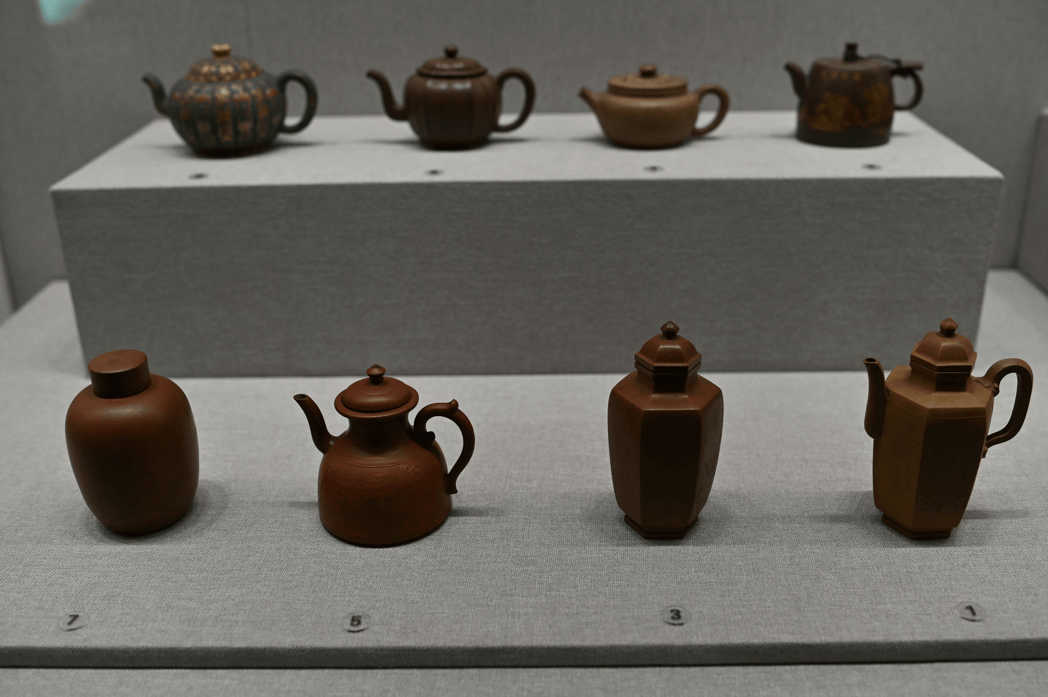 China metal teapot wholesale options displayed beautifully