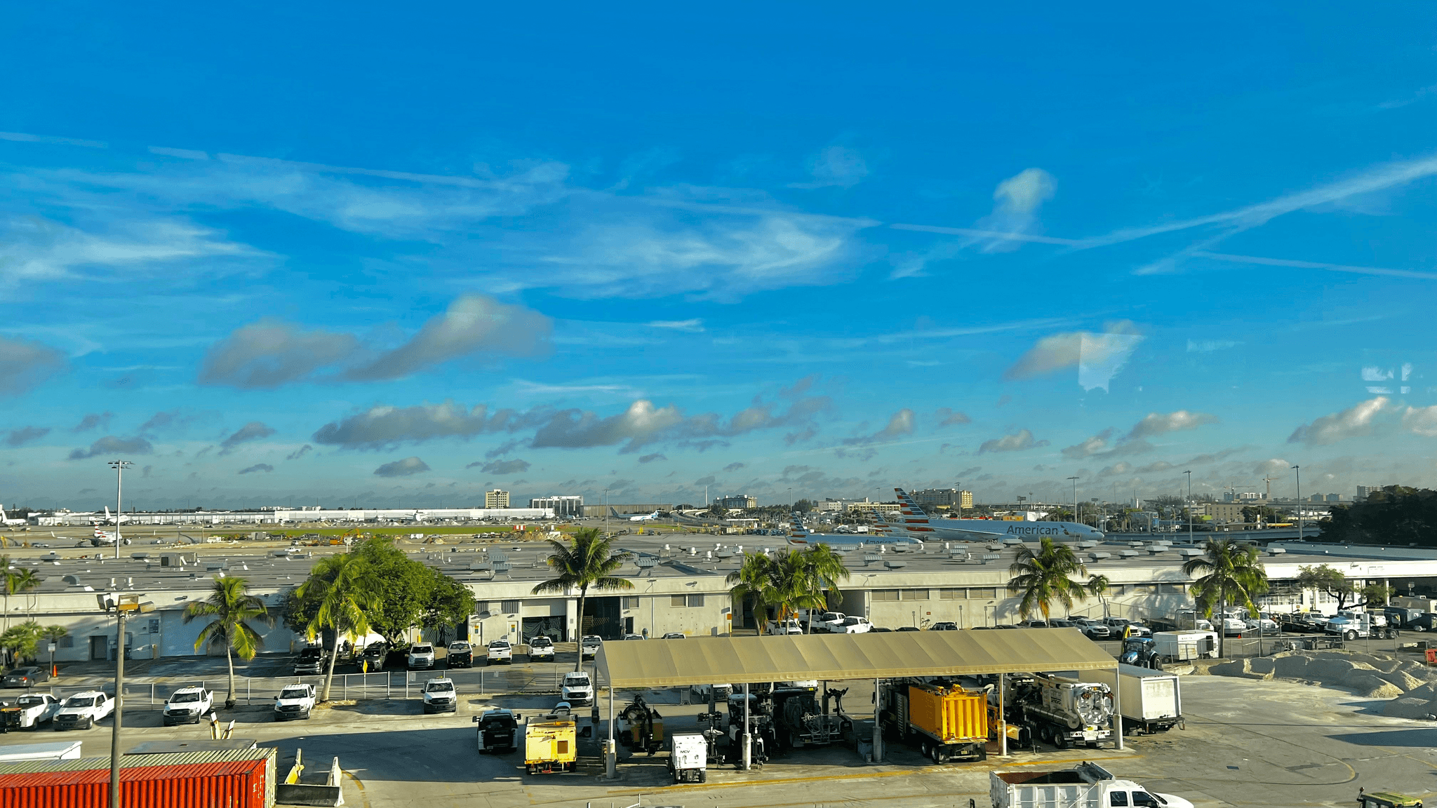 aviation fuel trucks for sale displayed at airport terminal